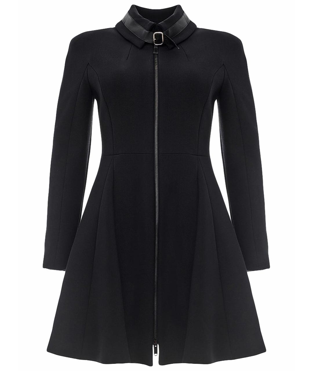 PINKO Черное полиэстеровое пальто, фото 1