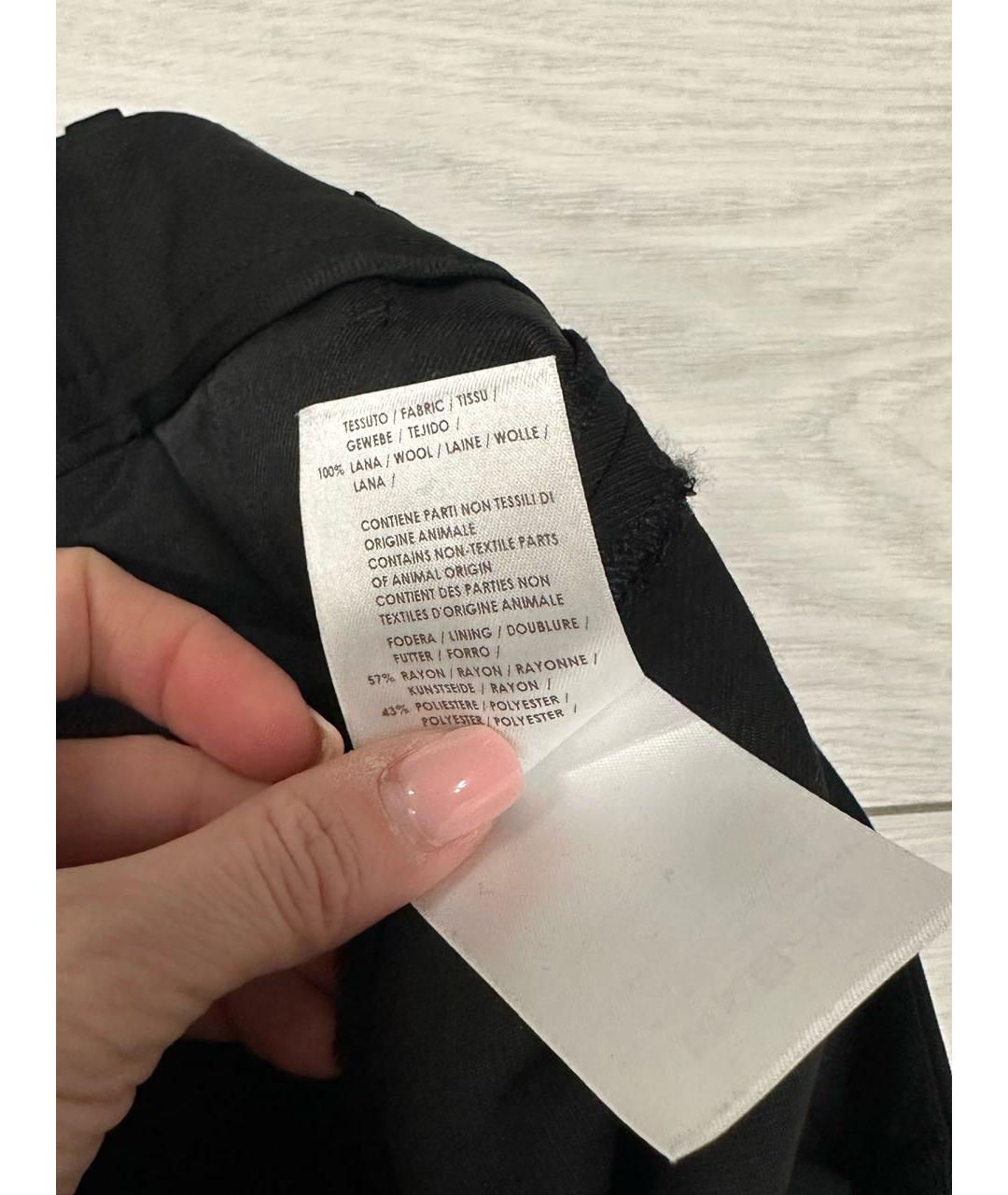 GUCCI Черные брюки узкие, фото 7