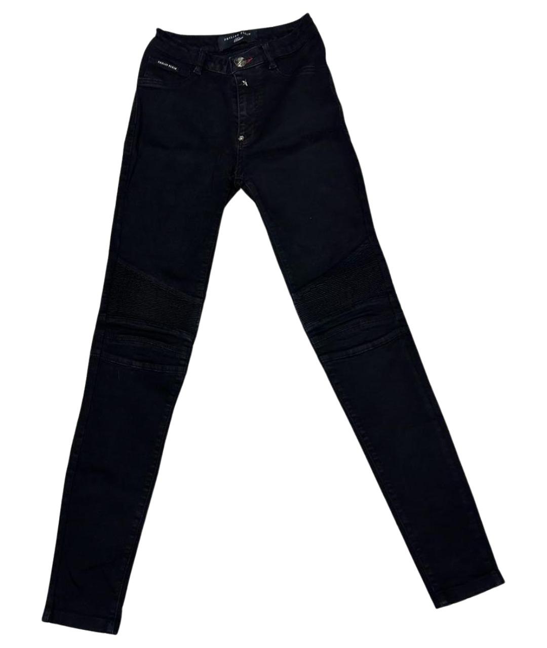 PHILIPP PLEIN Черные джинсы слим, фото 1