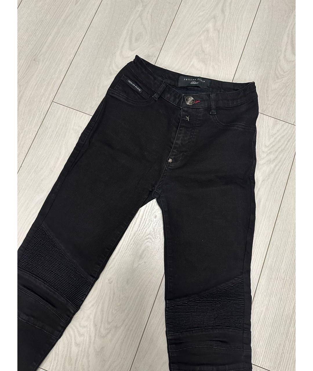 PHILIPP PLEIN Черные джинсы слим, фото 2