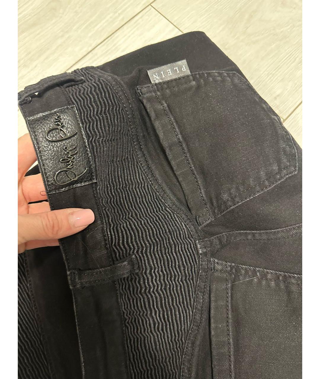 PHILIPP PLEIN Черные джинсы слим, фото 5