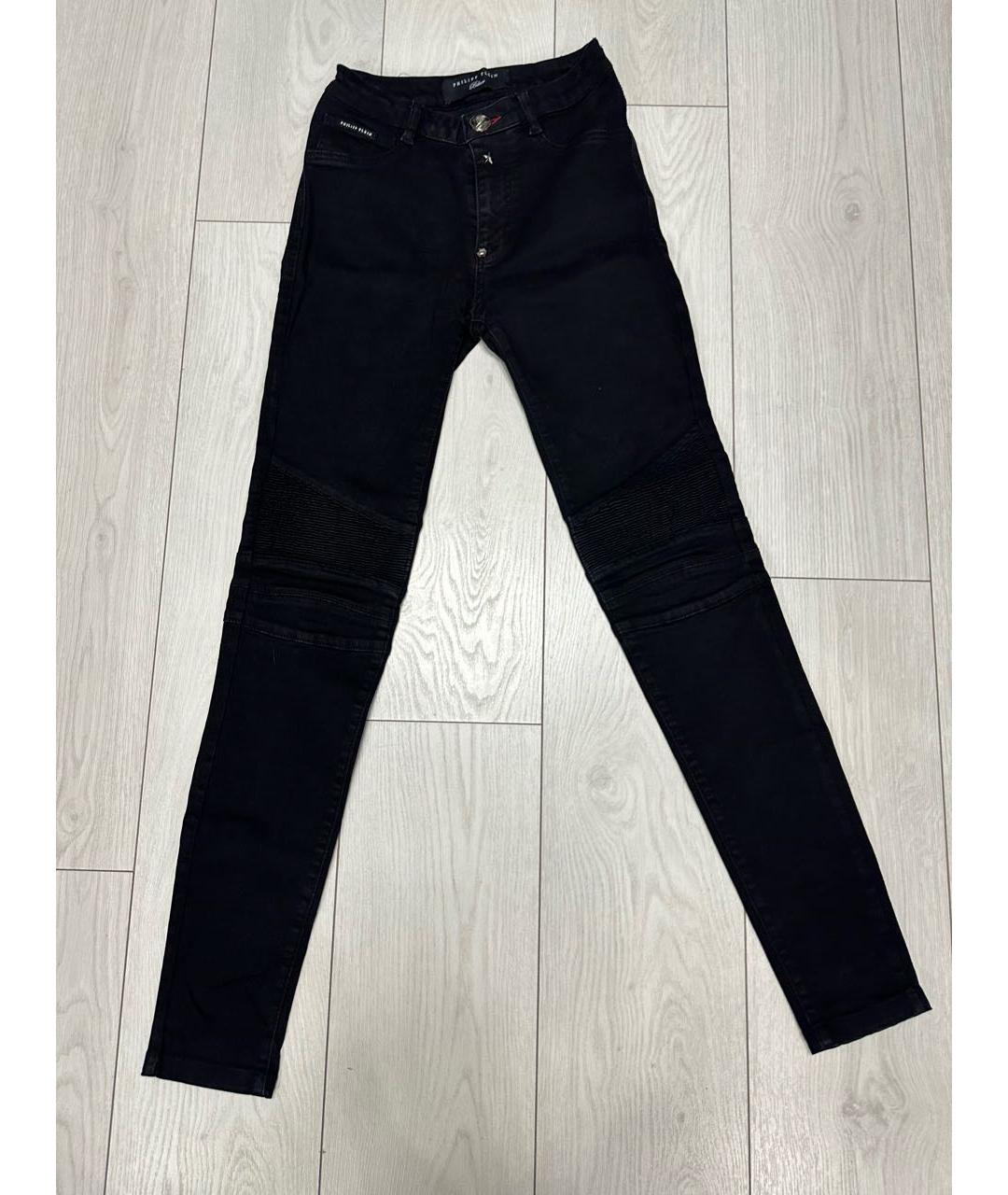 PHILIPP PLEIN Черные джинсы слим, фото 6