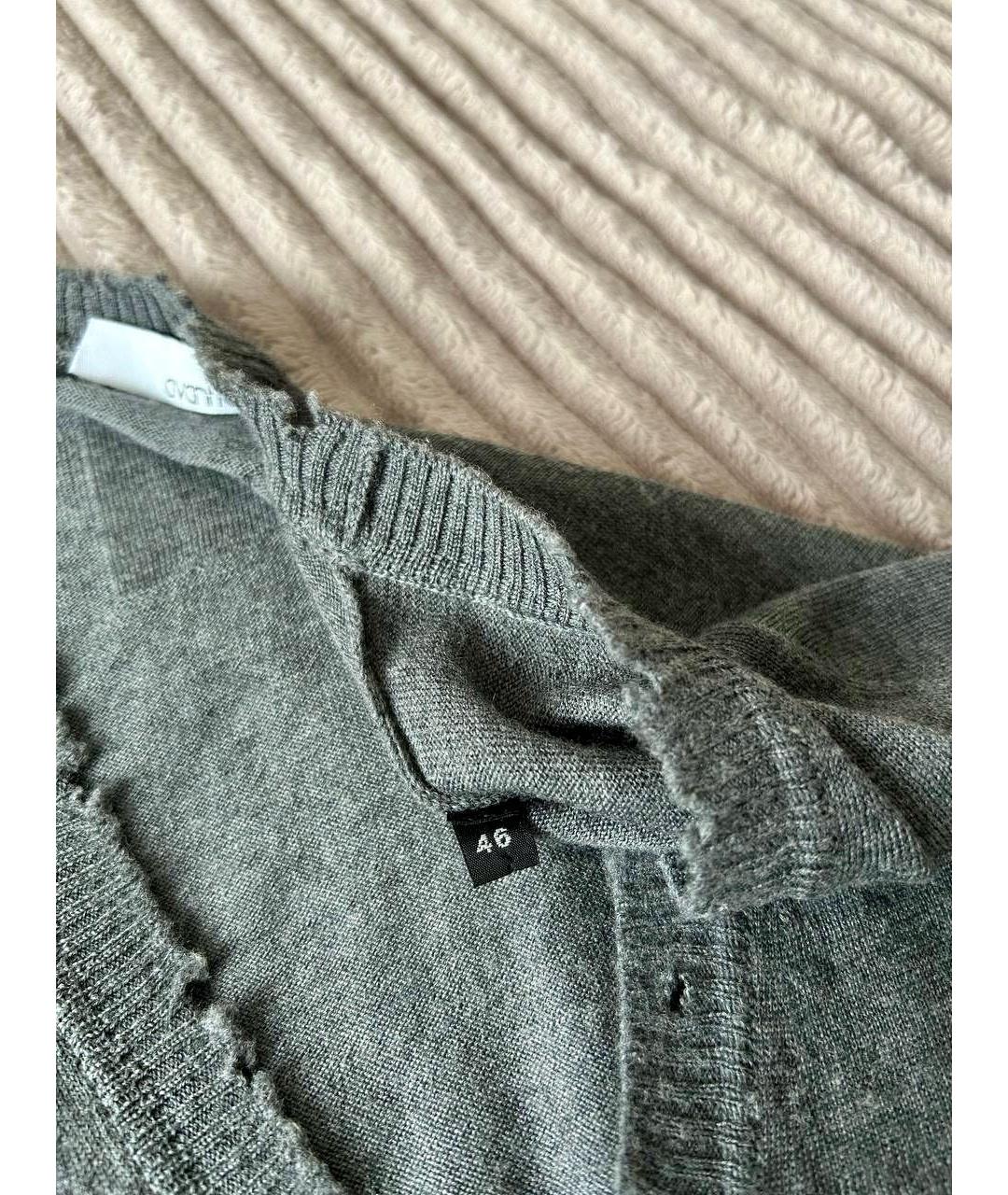 AVANT TOI Серый шерстяной кардиган, фото 5