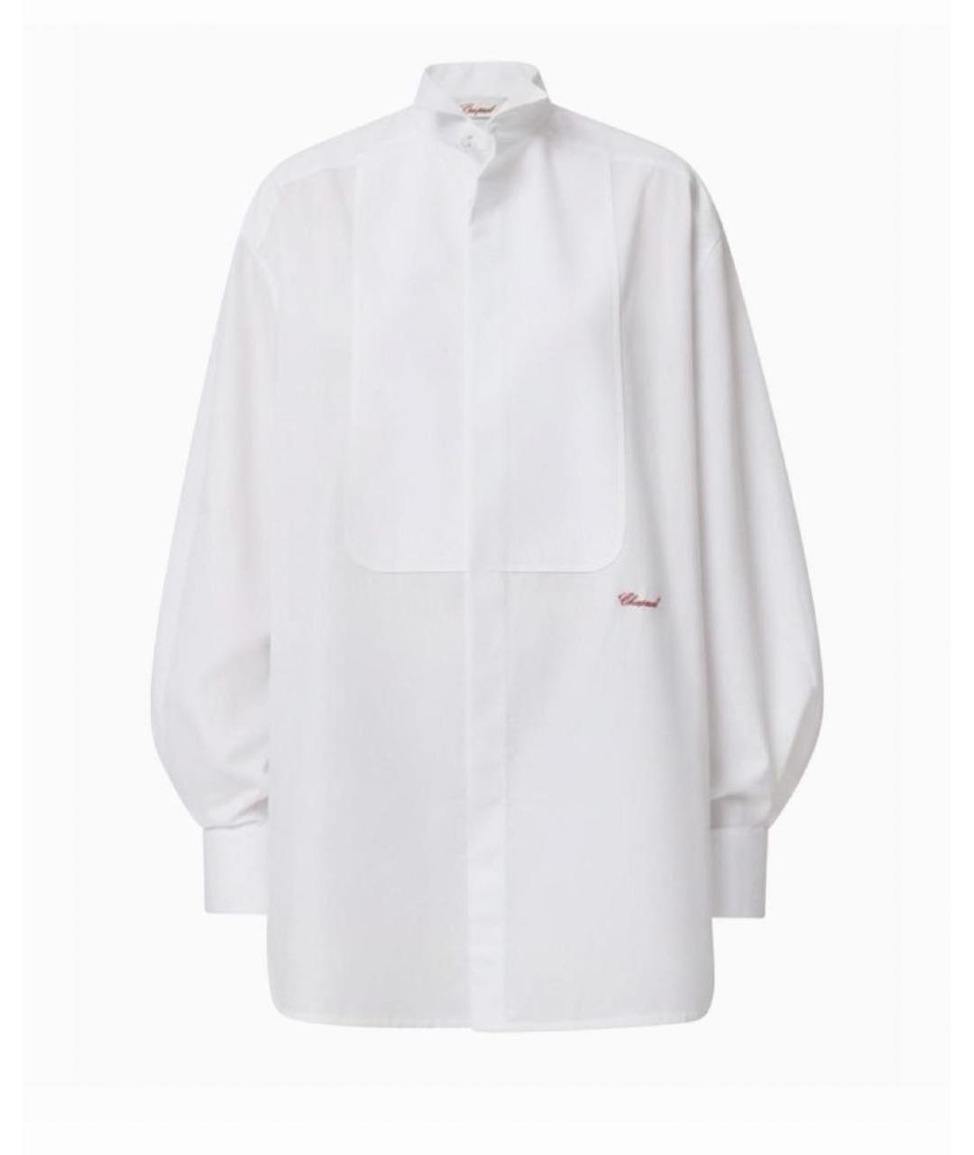 CHANEL Белая хлопковая рубашка, фото 3