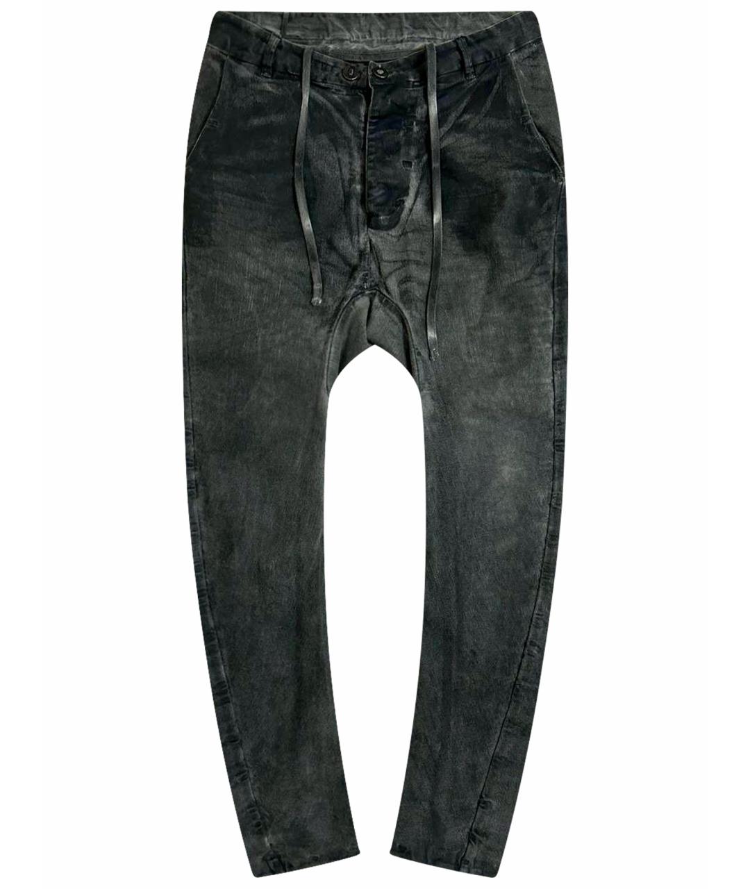 BORIS BIDJAN Мульти хлопко-эластановые джинсы скинни, фото 1