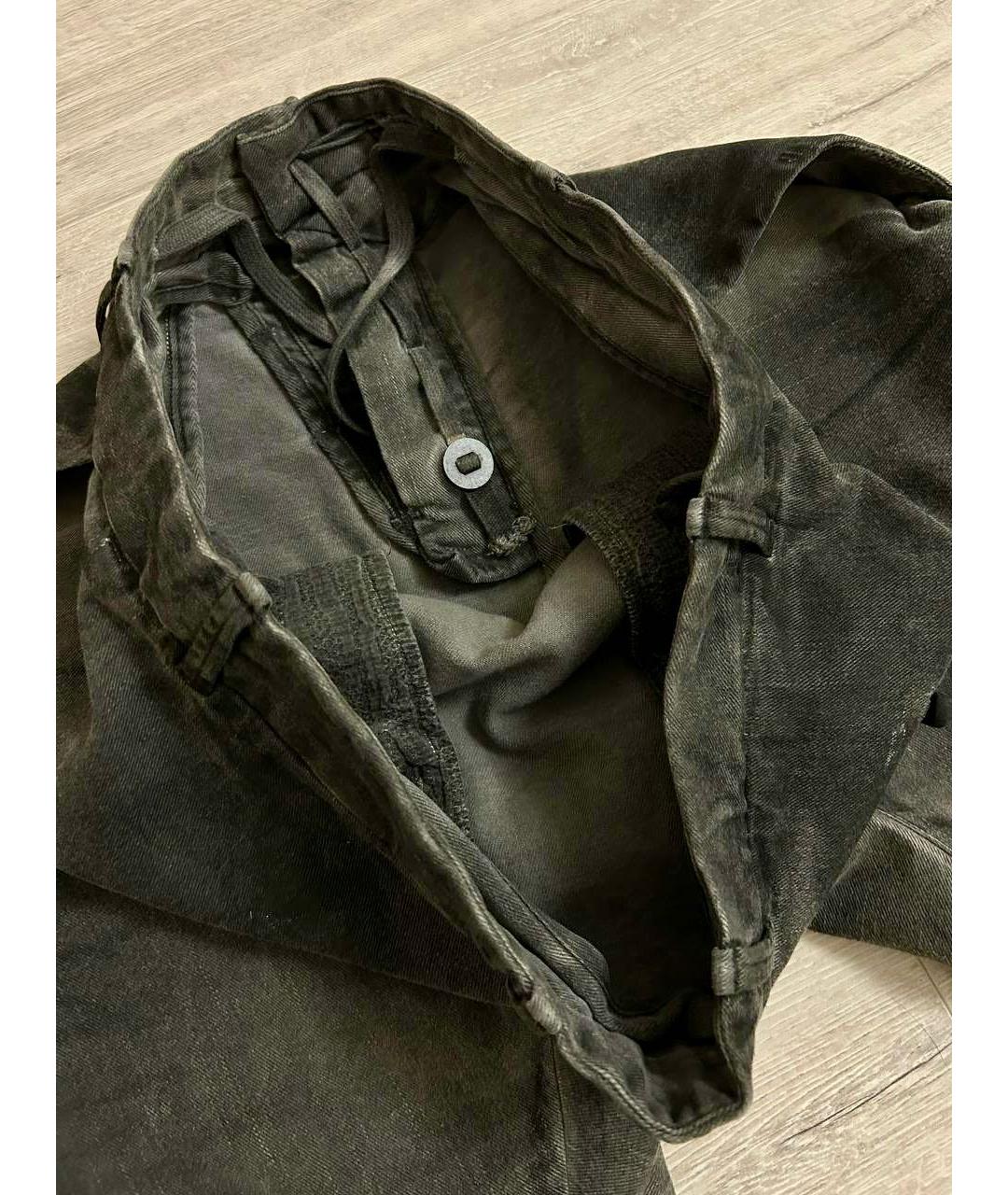 BORIS BIDJAN Мульти хлопко-эластановые джинсы скинни, фото 7