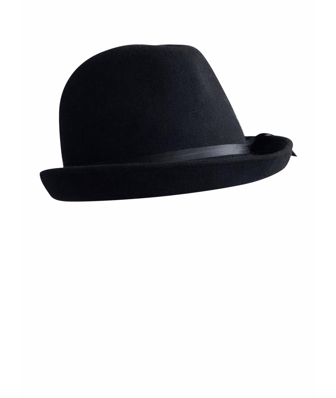 YOHJI YAMAMOTO Черная шляпа, фото 1