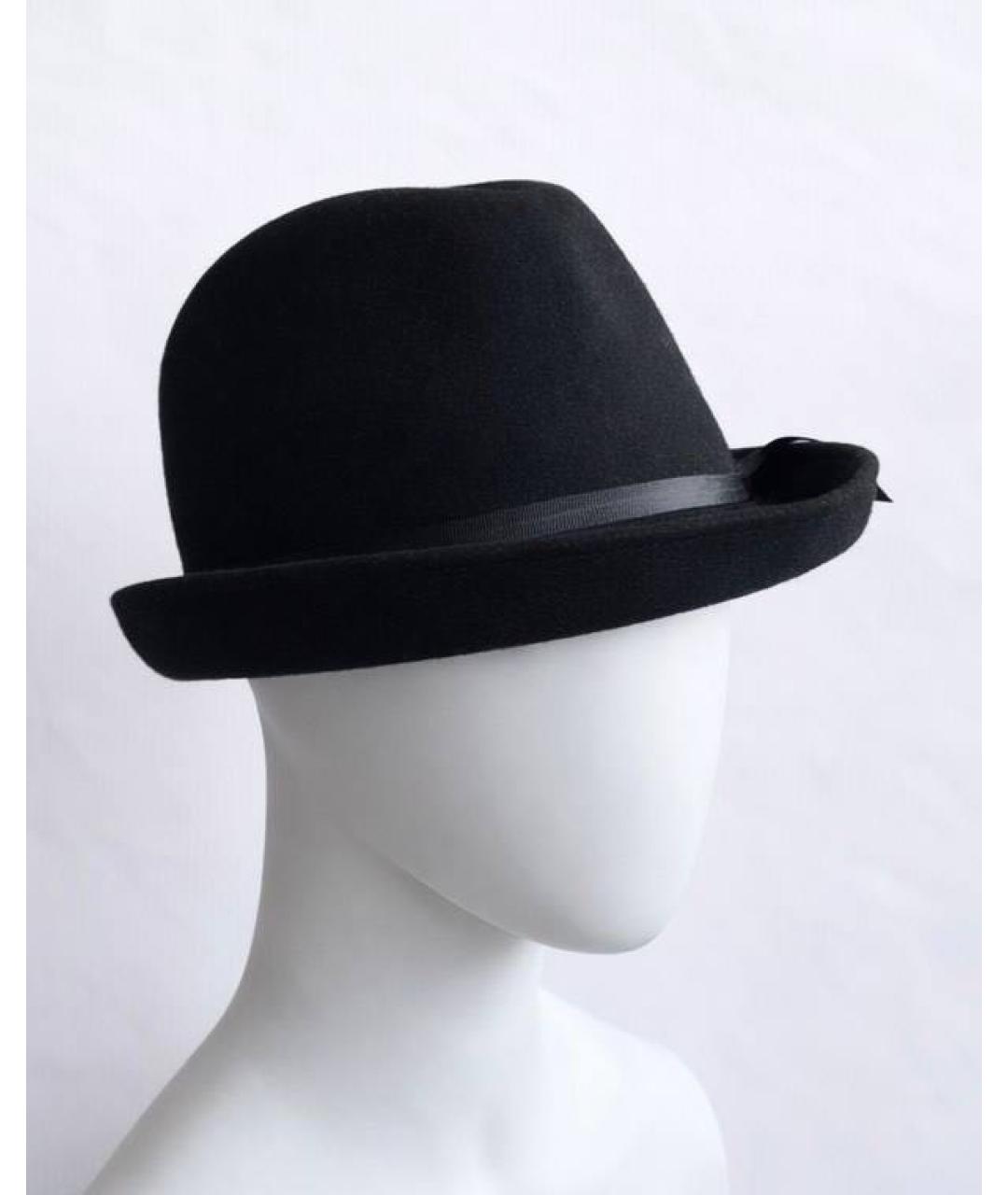 YOHJI YAMAMOTO Черная шляпа, фото 9