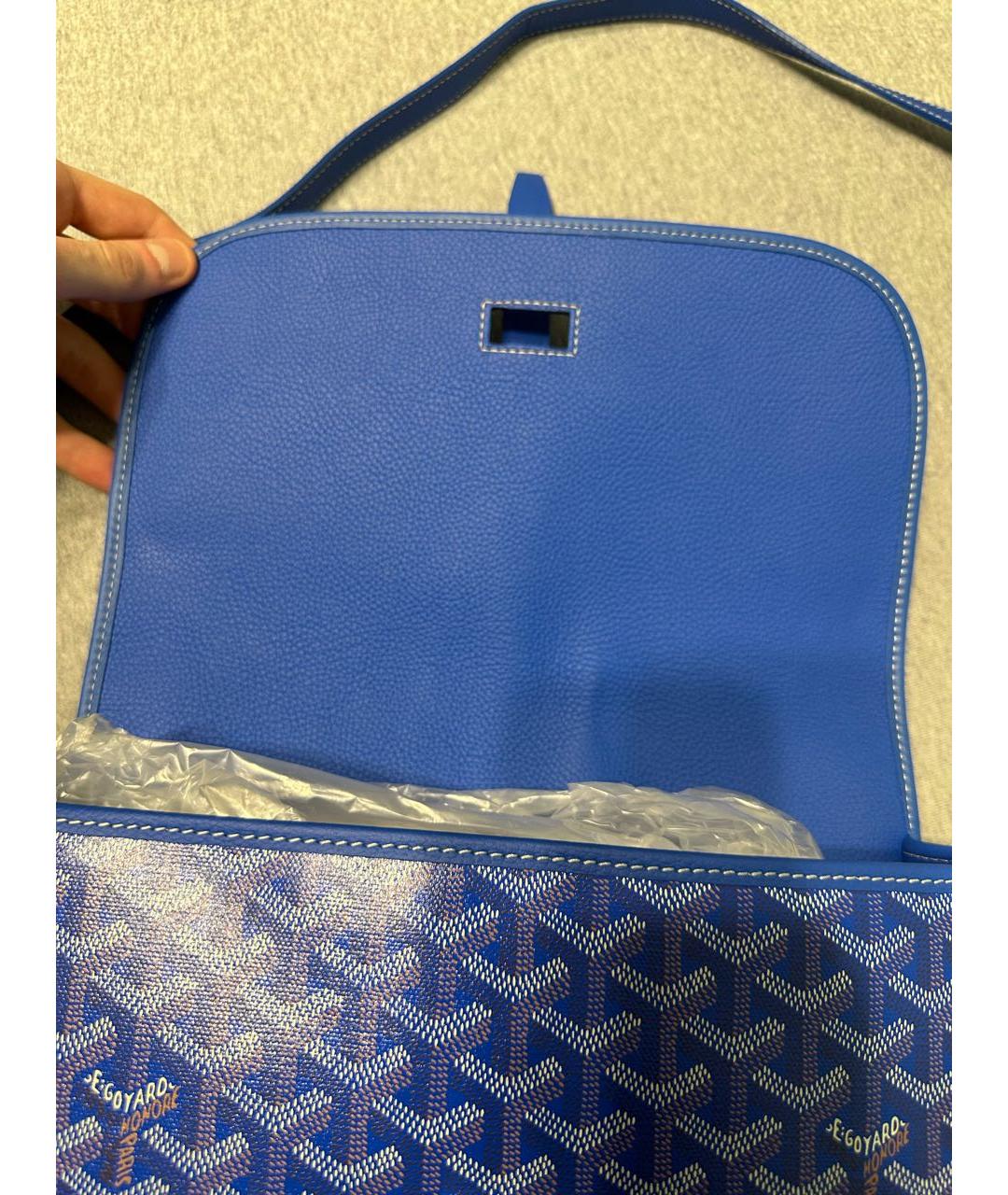 GOYARD Синяя сумка на плечо, фото 6