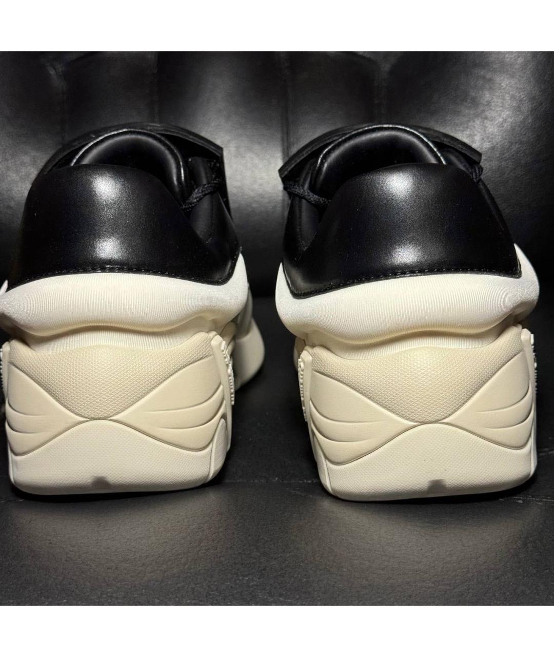 RAF SIMONS Белые текстильные кроссовки, фото 2