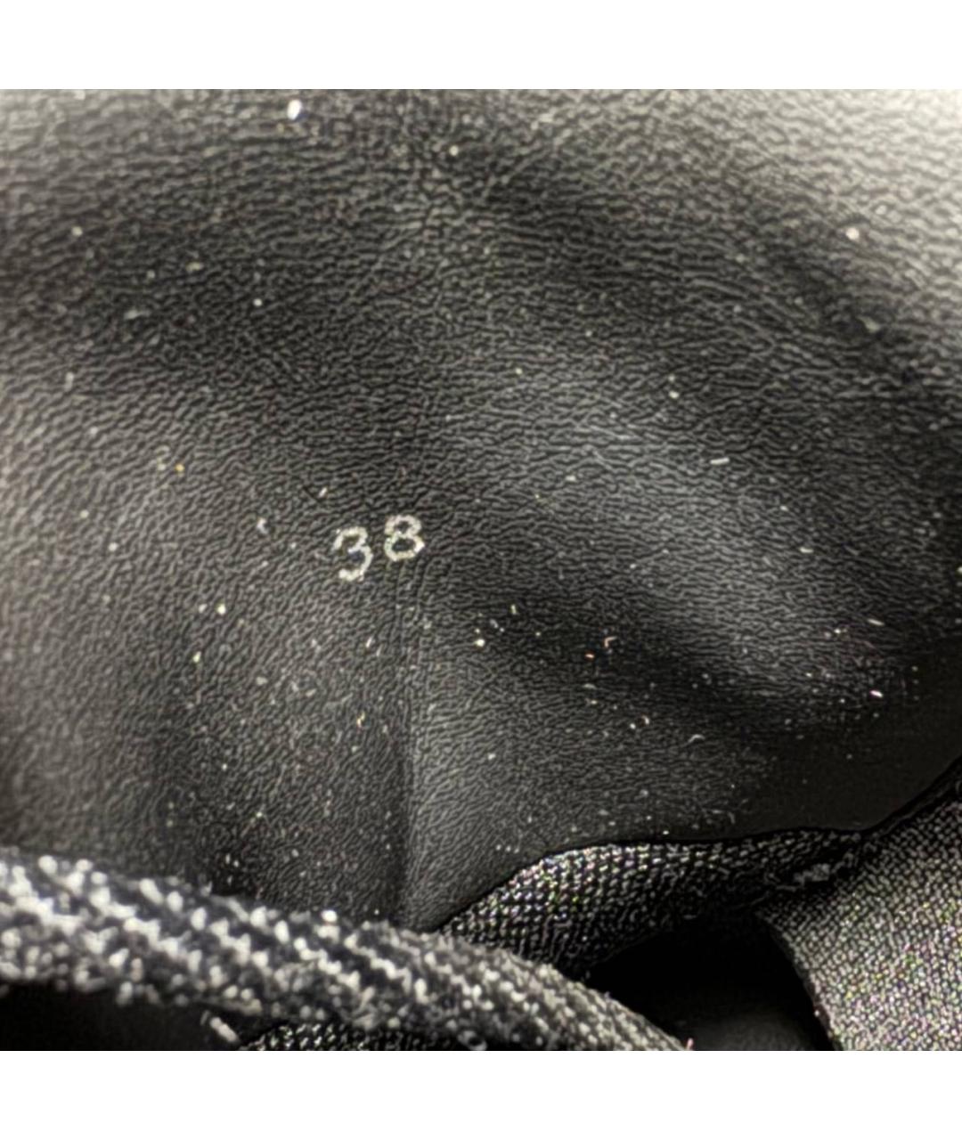 RAF SIMONS Белые текстильные низкие кроссовки / кеды, фото 6