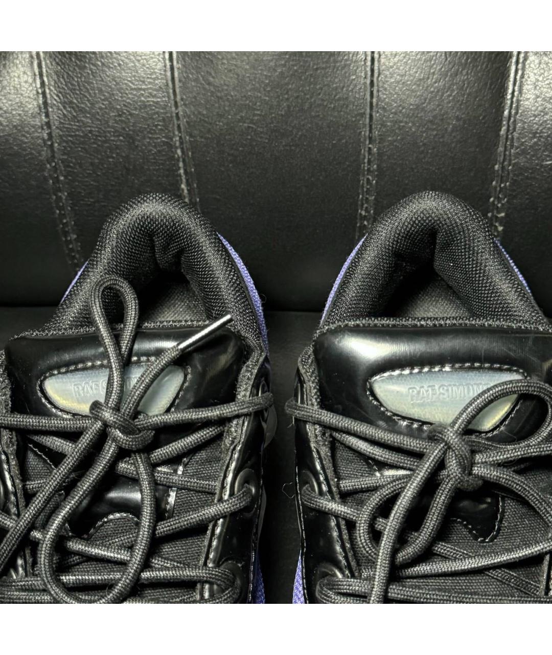 ADIDAS X RAF SIMONS Фиолетовые текстильные низкие кроссовки / кеды, фото 8