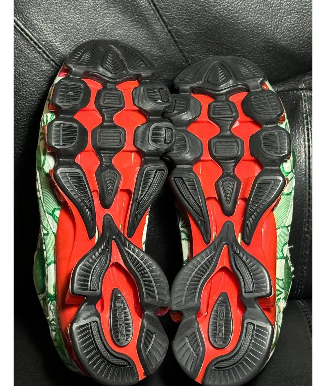 ADIDAS X RAF SIMONS Коралловые текстильные кроссовки, фото 6