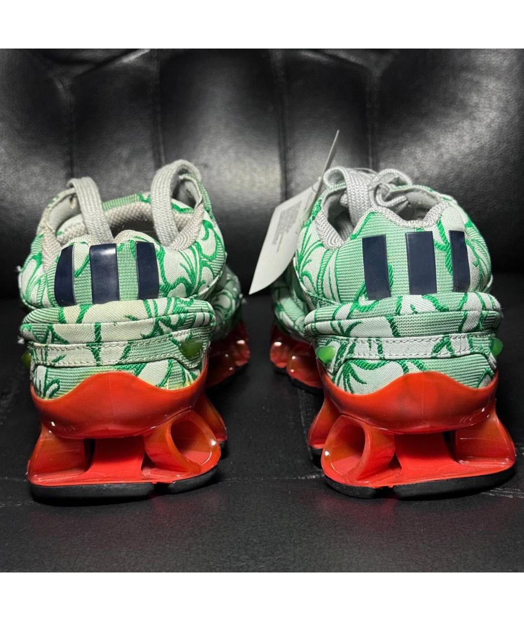 ADIDAS X RAF SIMONS Коралловые текстильные кроссовки, фото 2