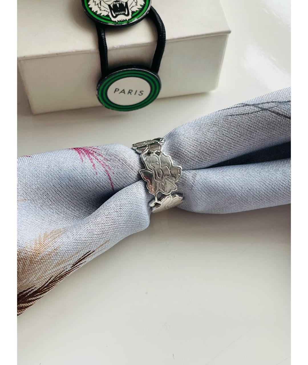 KENZO Серебряное серебряное кольцо, фото 4