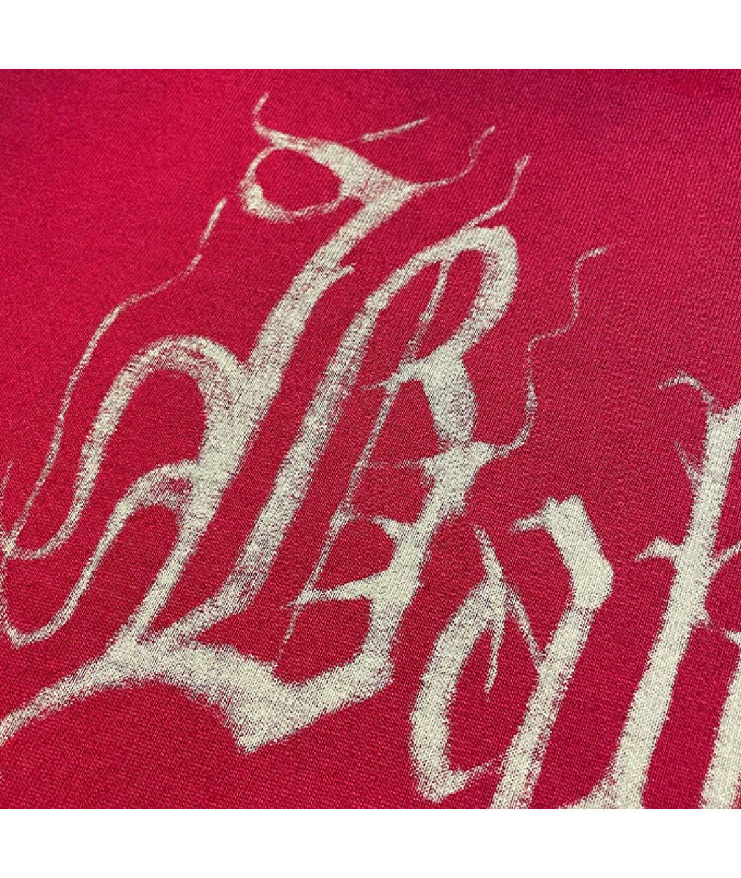 BALENCIAGA Красная футболка, фото 4