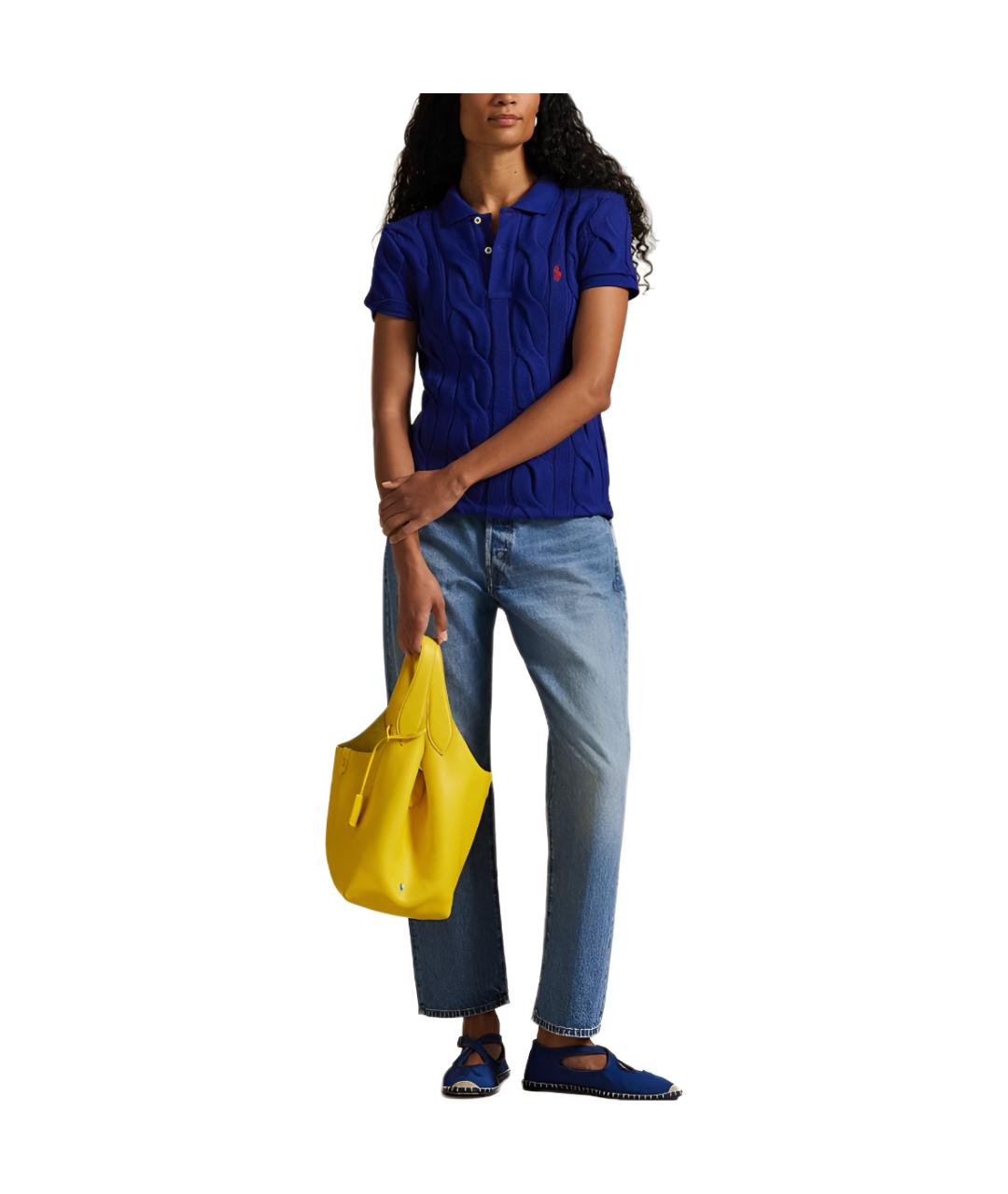 POLO RALPH LAUREN Синий джемпер / свитер, фото 2