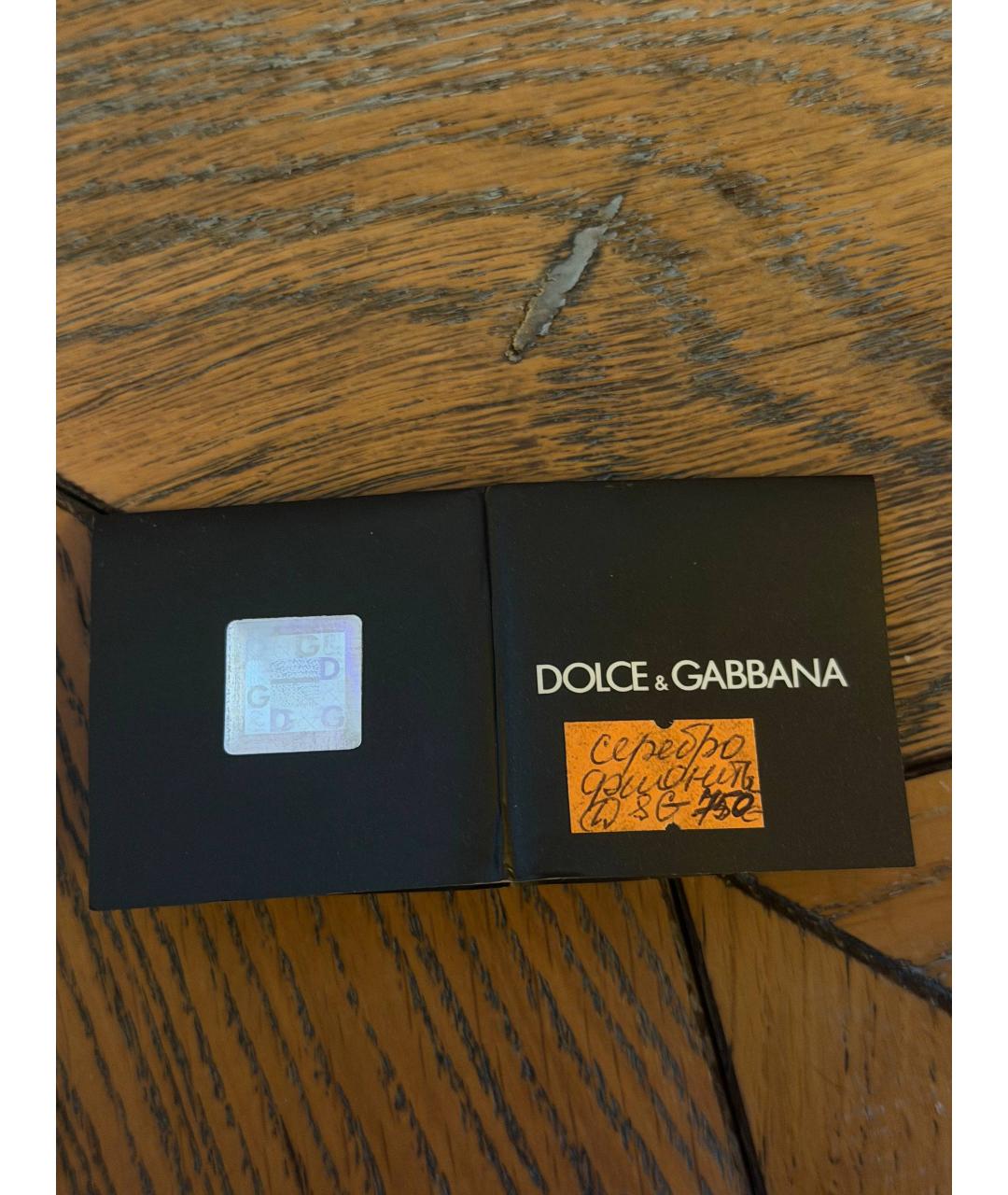 DOLCE&GABBANA Серебряные серебряные серьги, фото 4