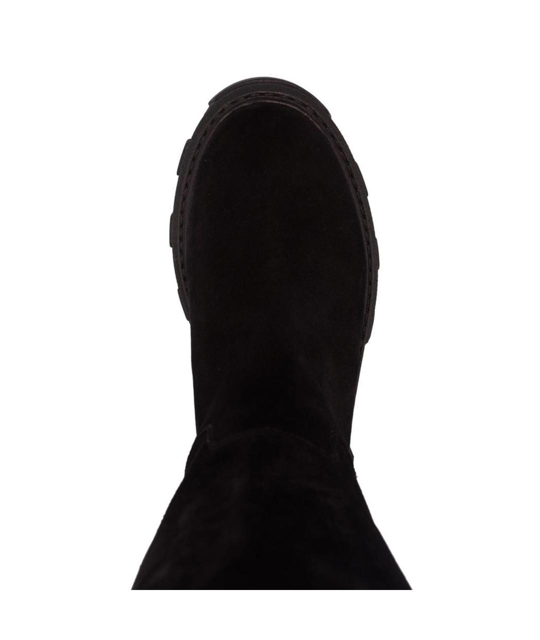GIABORGHINI Черные замшевые ботфорты, фото 3