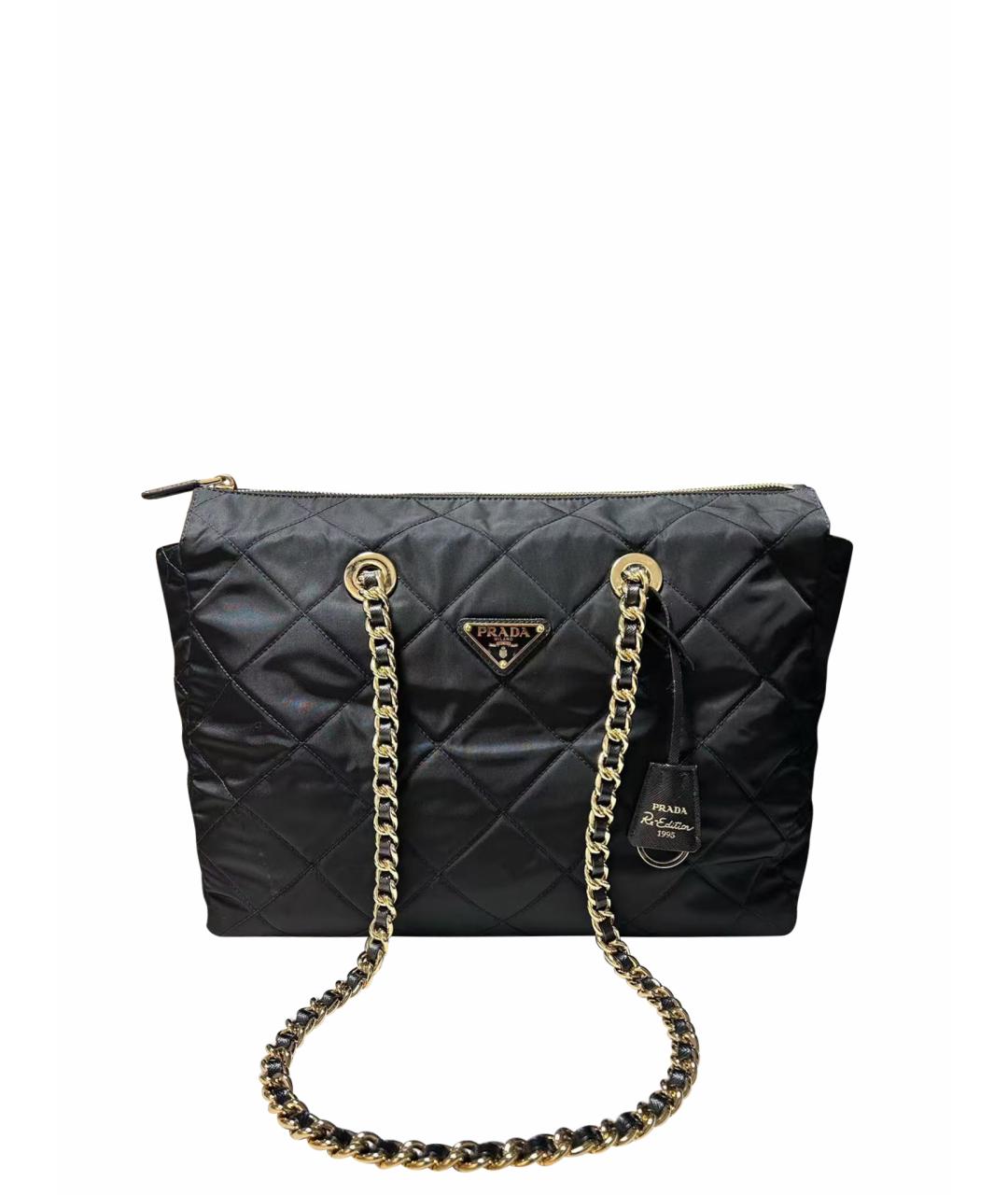 PRADA Черная сумка через плечо, фото 1