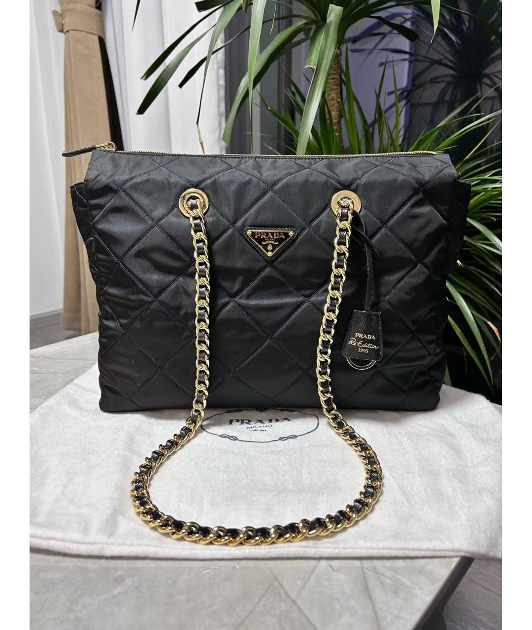 PRADA Черная сумка через плечо, фото 2