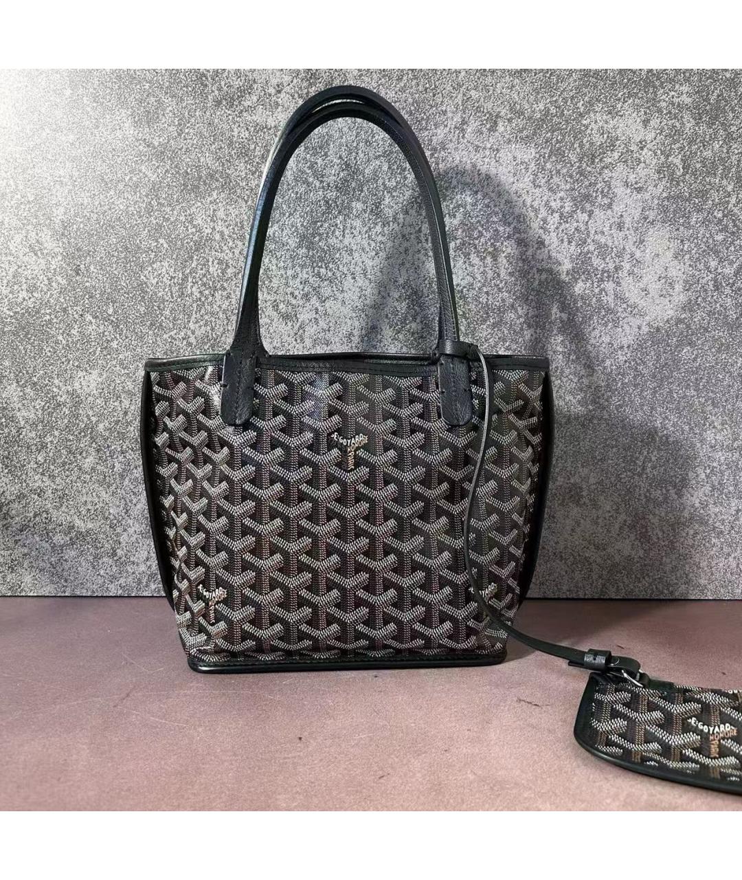GOYARD Черная сумка тоут, фото 3