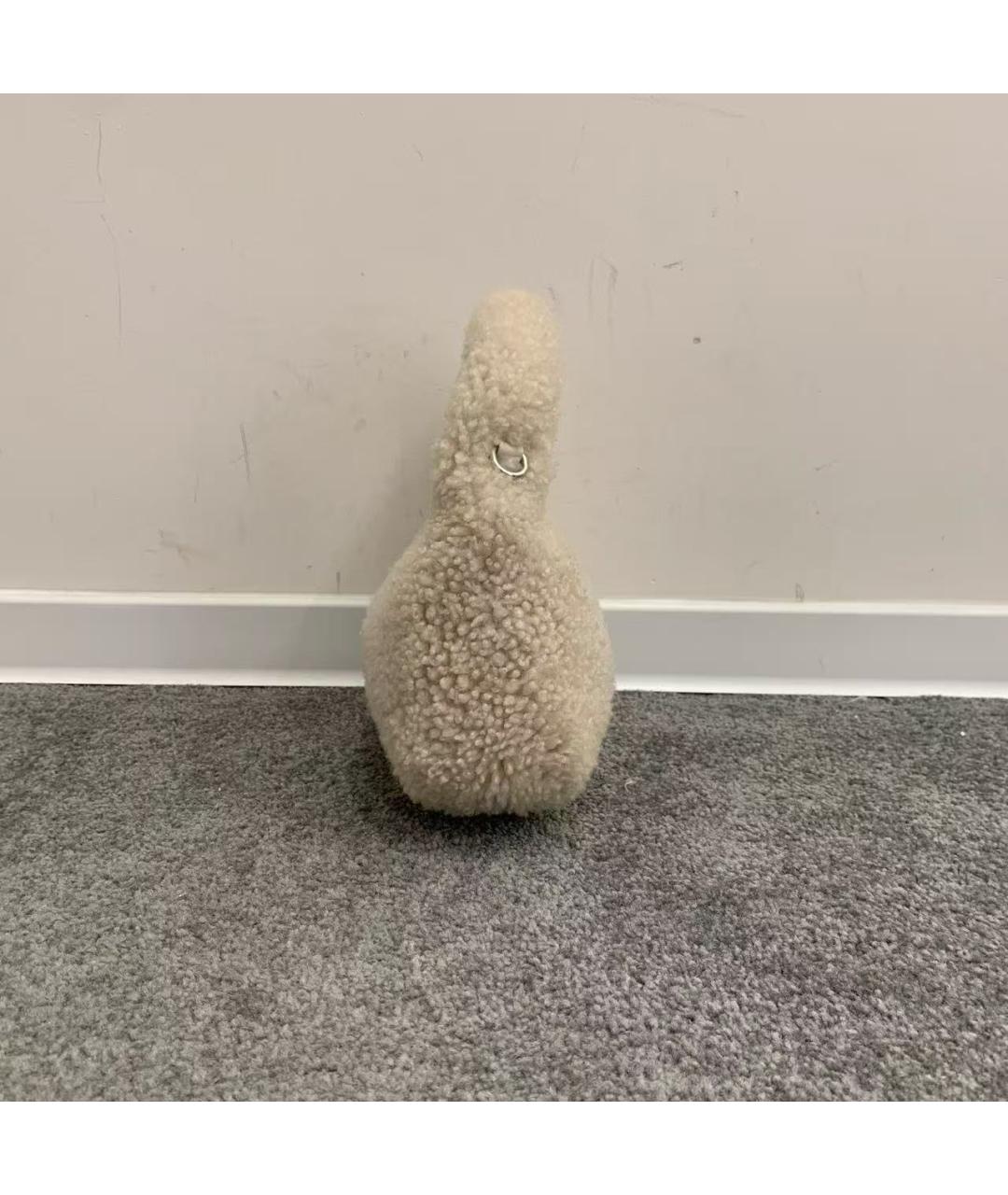 MIU MIU Белая сумка с короткими ручками, фото 5