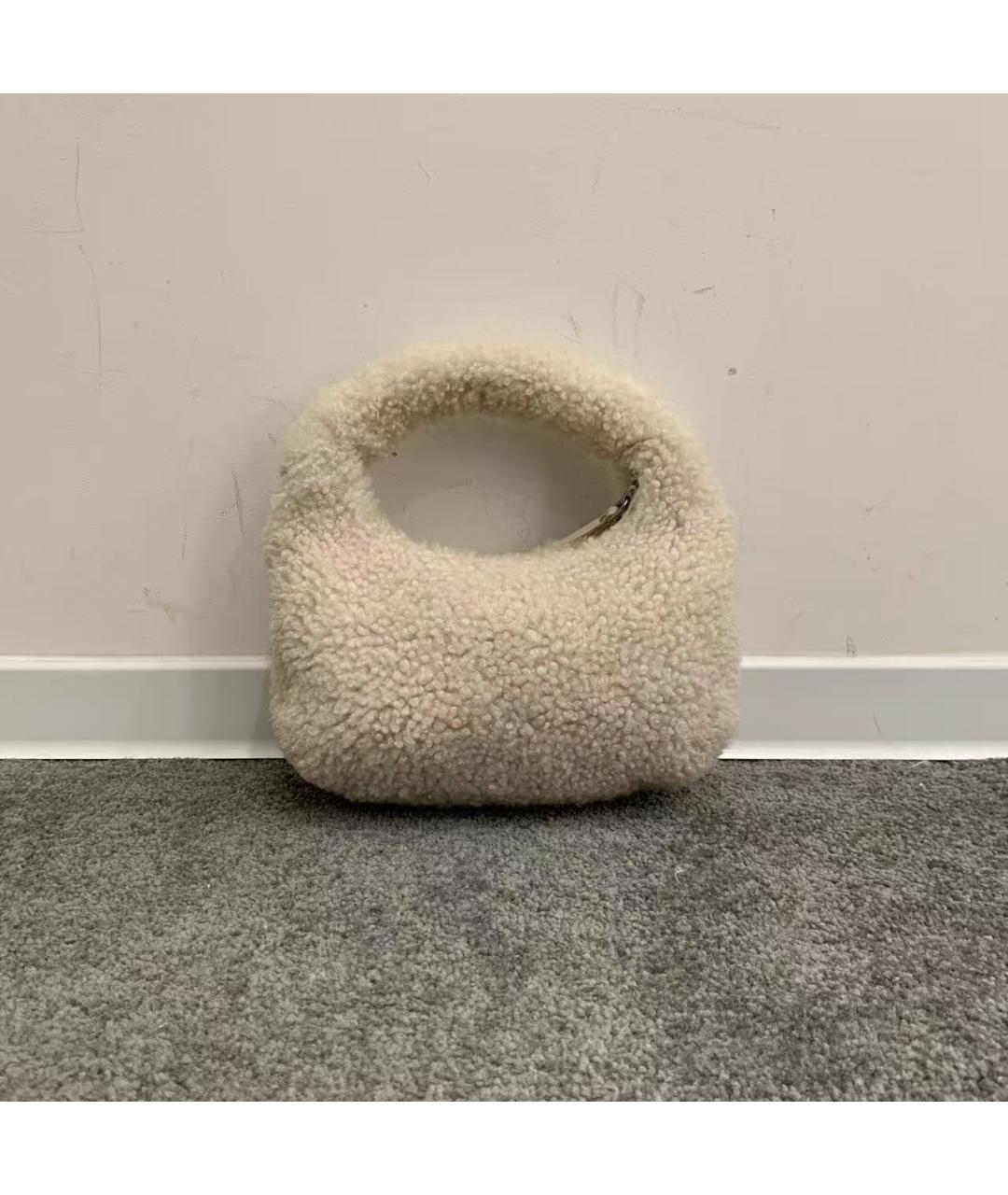 MIU MIU Белая сумка с короткими ручками, фото 4