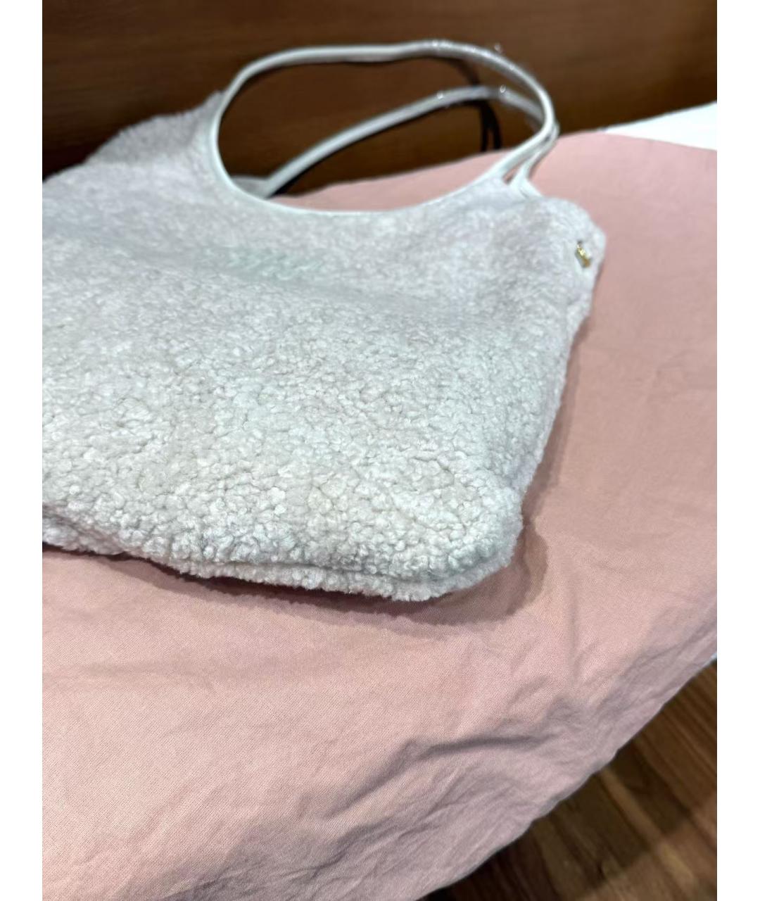 MIU MIU Белая сумка тоут, фото 4