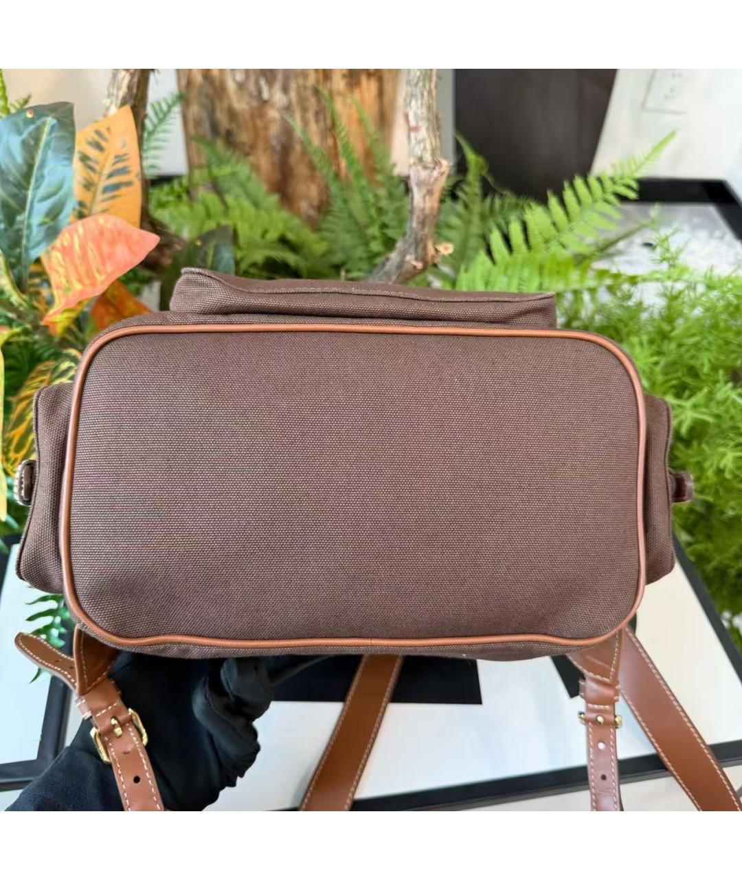 MIU MIU Коричневый рюкзак, фото 5