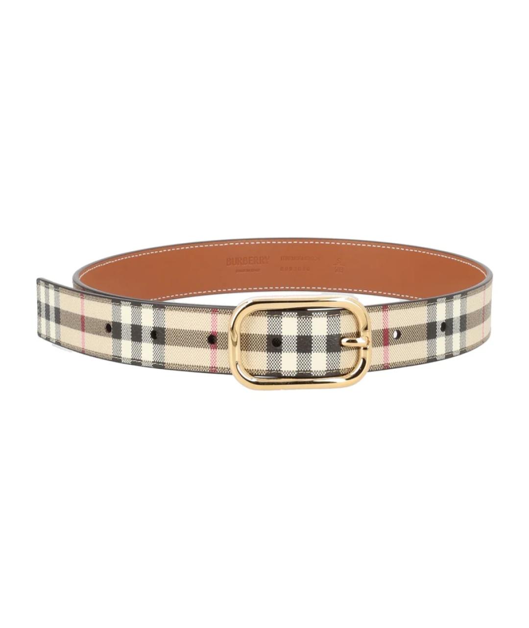 BURBERRY Мульти полиуретановый ремень, фото 1