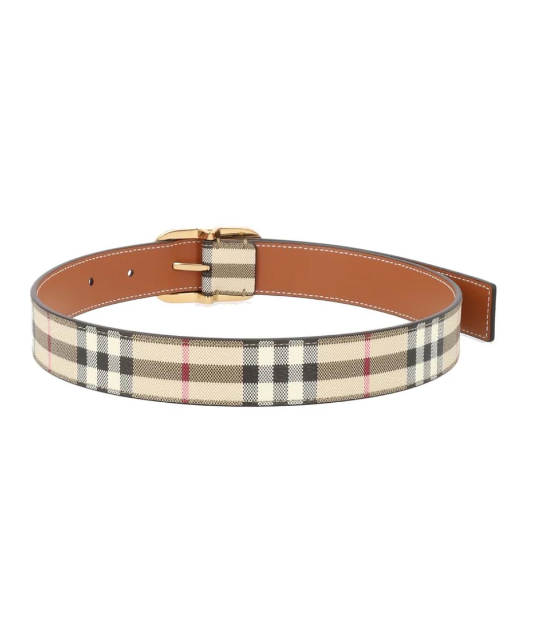 BURBERRY Мульти полиуретановый ремень, фото 3