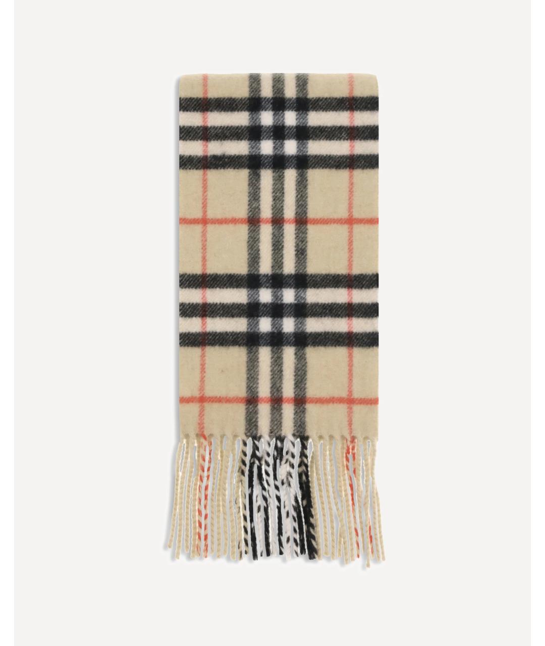 BURBERRY Мульти шерстяной шарф, фото 2