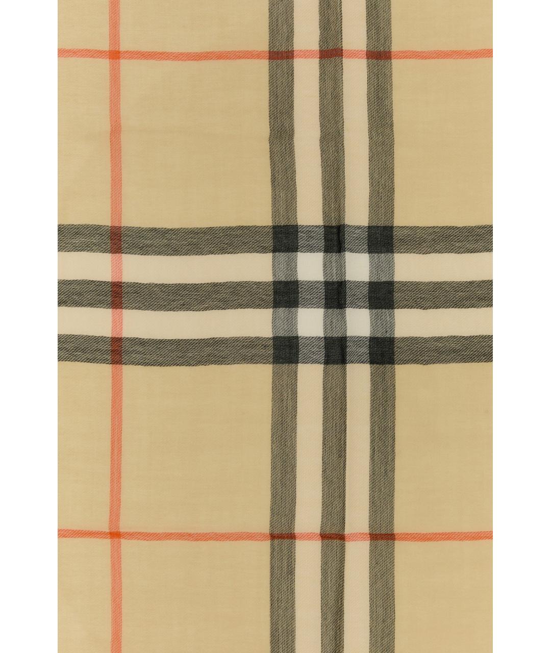 BURBERRY Мульти шерстяной шарф, фото 1