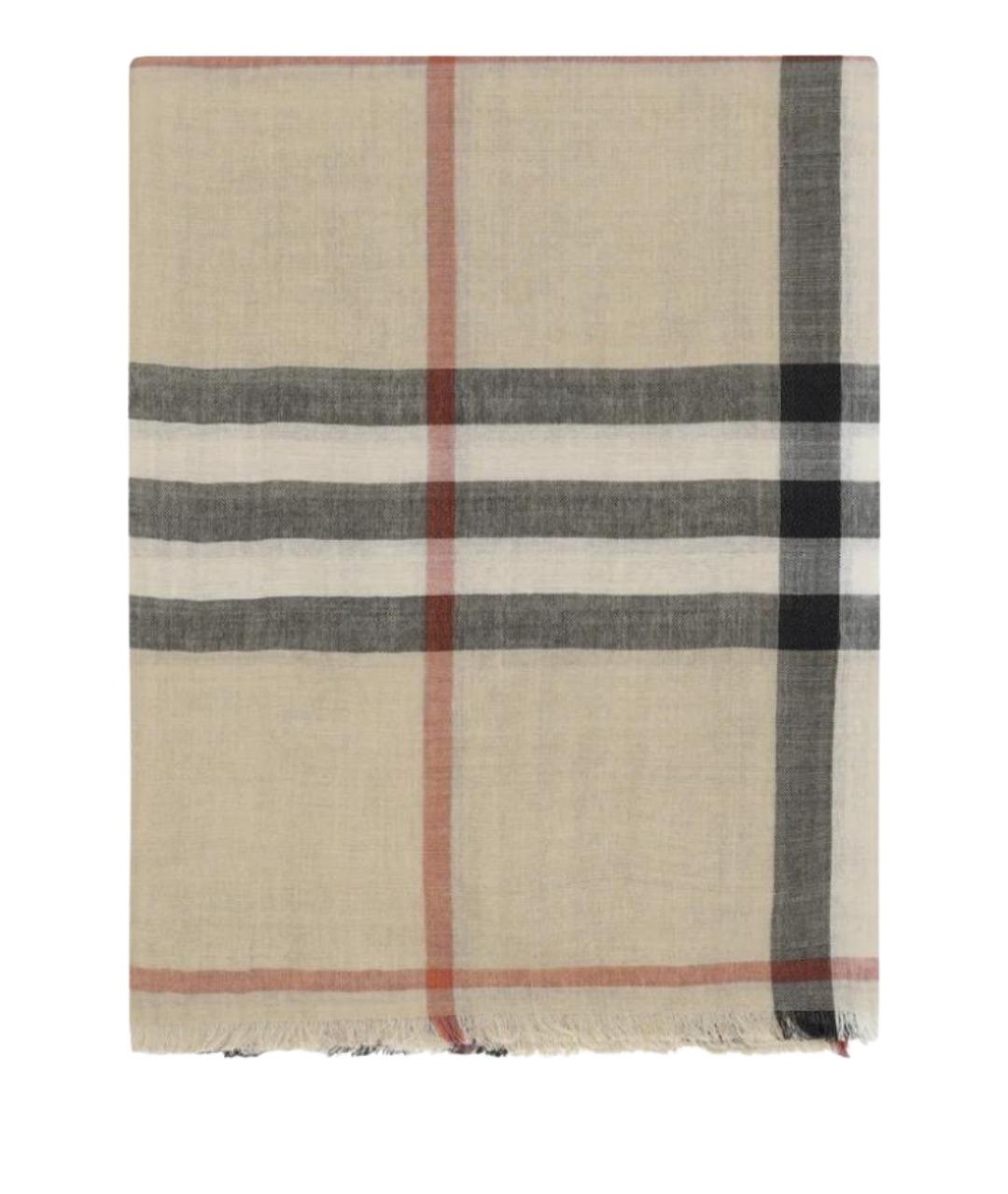 BURBERRY Мульти шерстяной шарф, фото 1