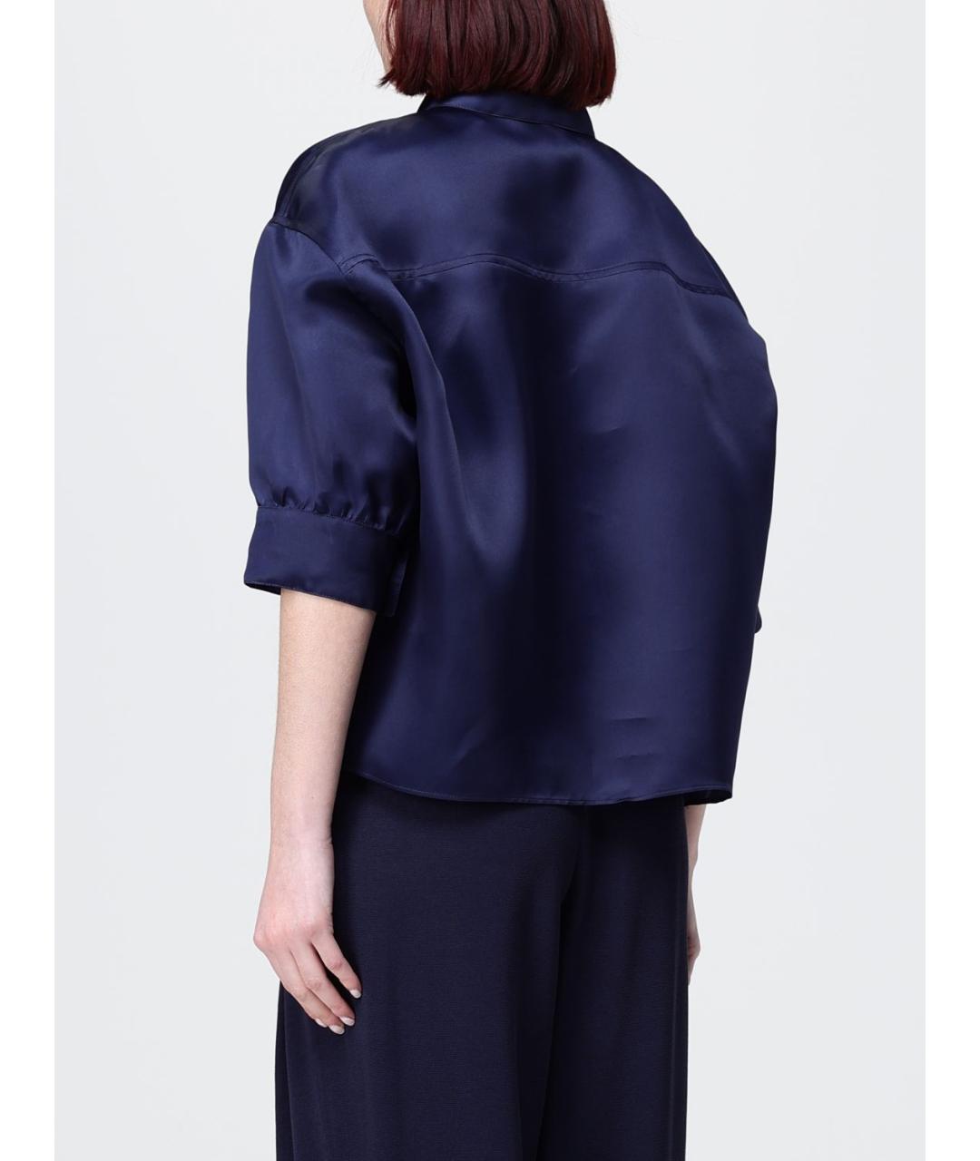 ALBERTA FERRETTI Синяя рубашка, фото 2