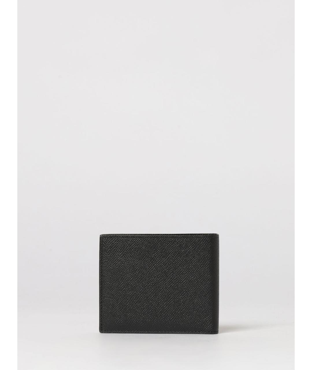 FERRAGAMO Черный кожаный кошелек, фото 3