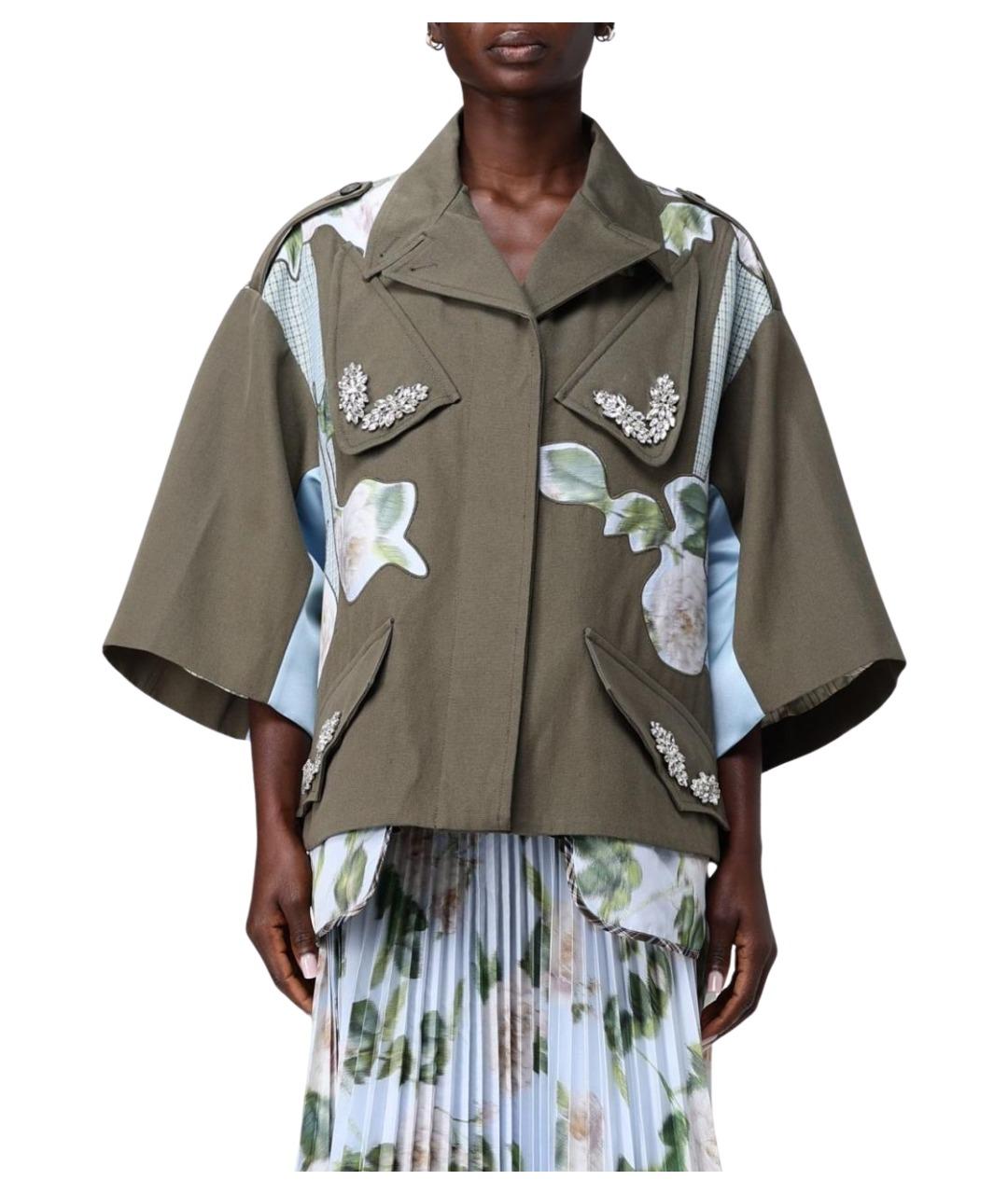 ANTONIO MARRAS Хаки куртка, фото 1