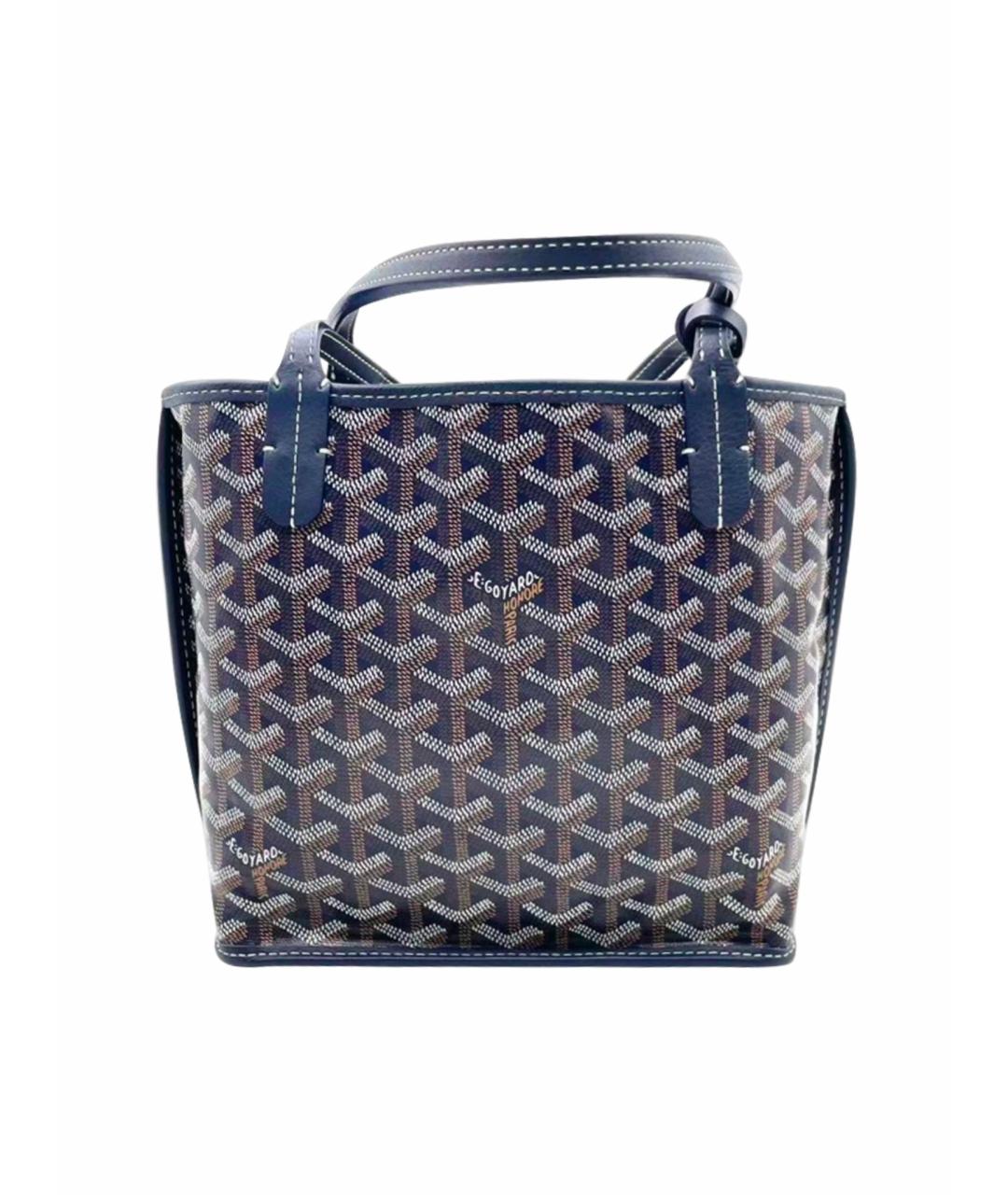 GOYARD Голубая сумка тоут, фото 1