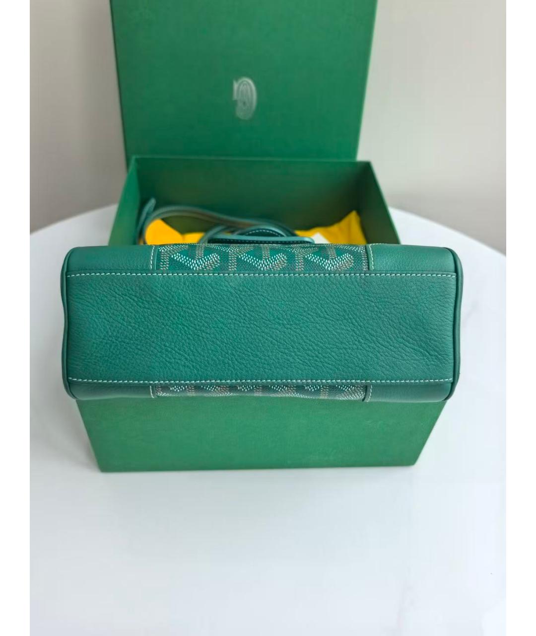 GOYARD Зеленая сумка через плечо, фото 5