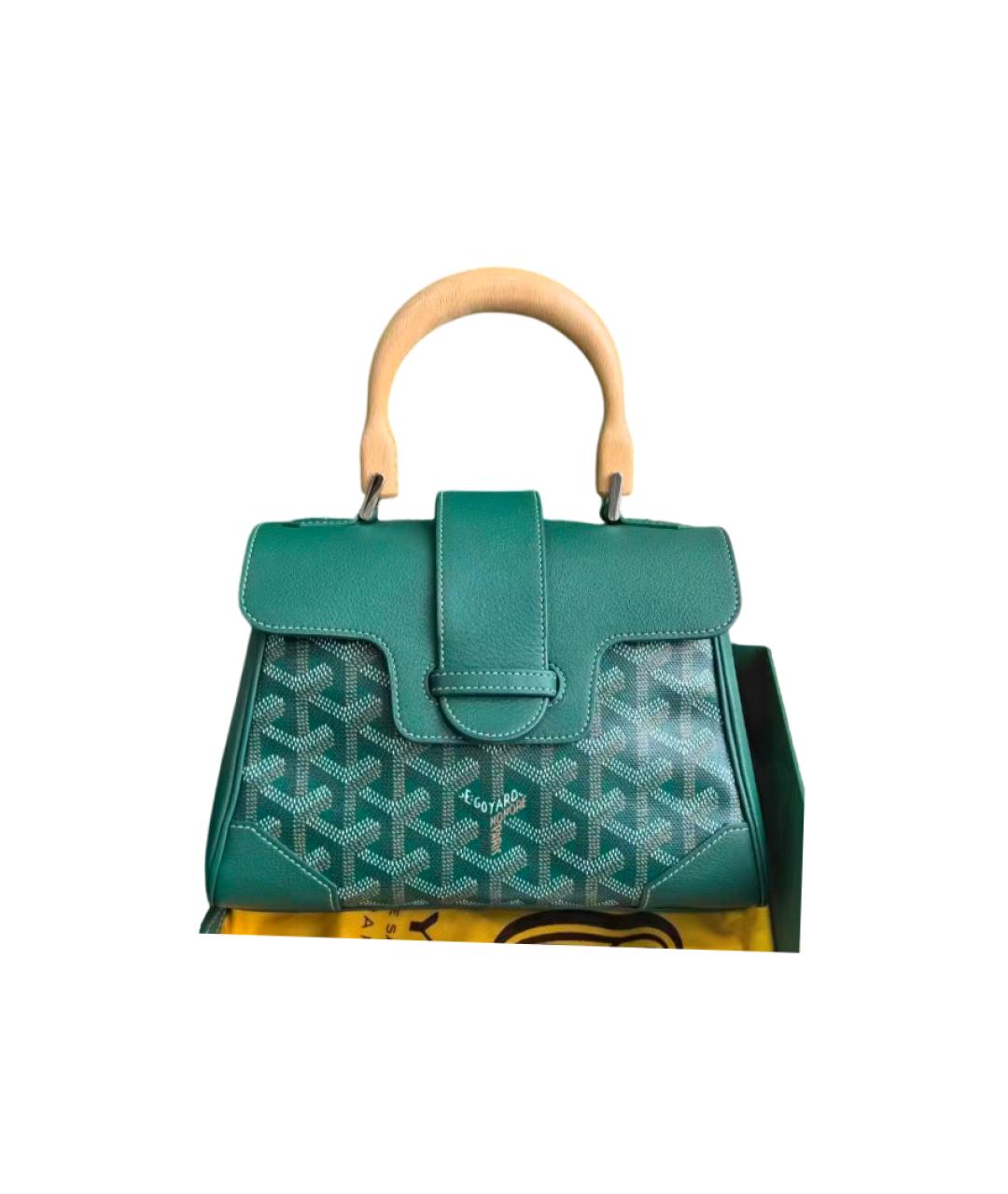 GOYARD Зеленая сумка через плечо, фото 9