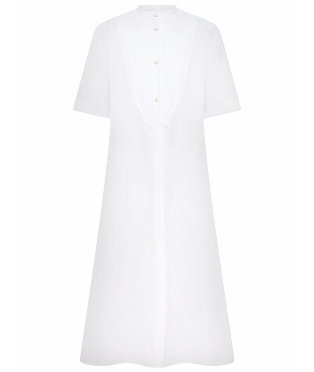 JIL SANDER Белое платье, фото 1