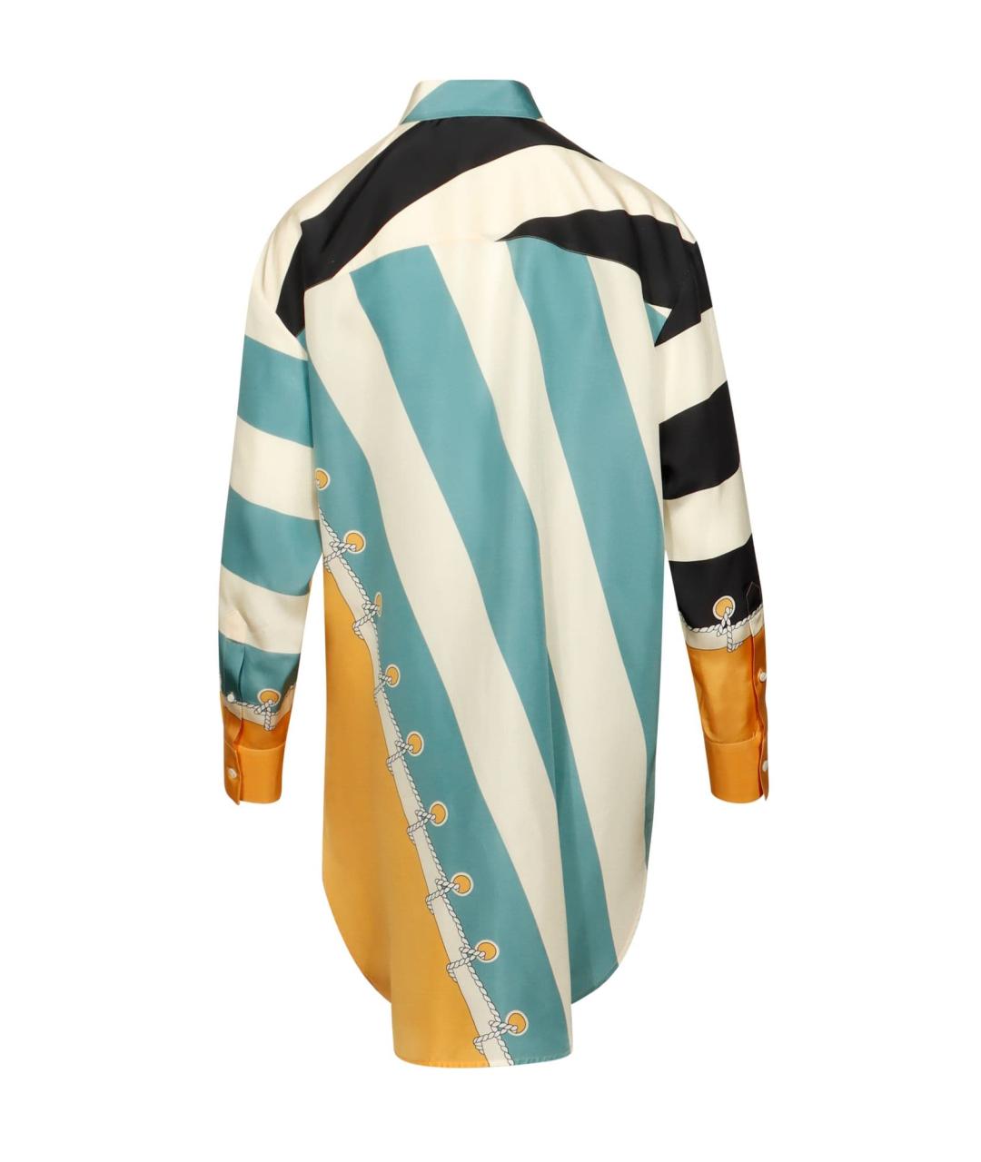 LOEWE Мульти шелковая рубашка, фото 2