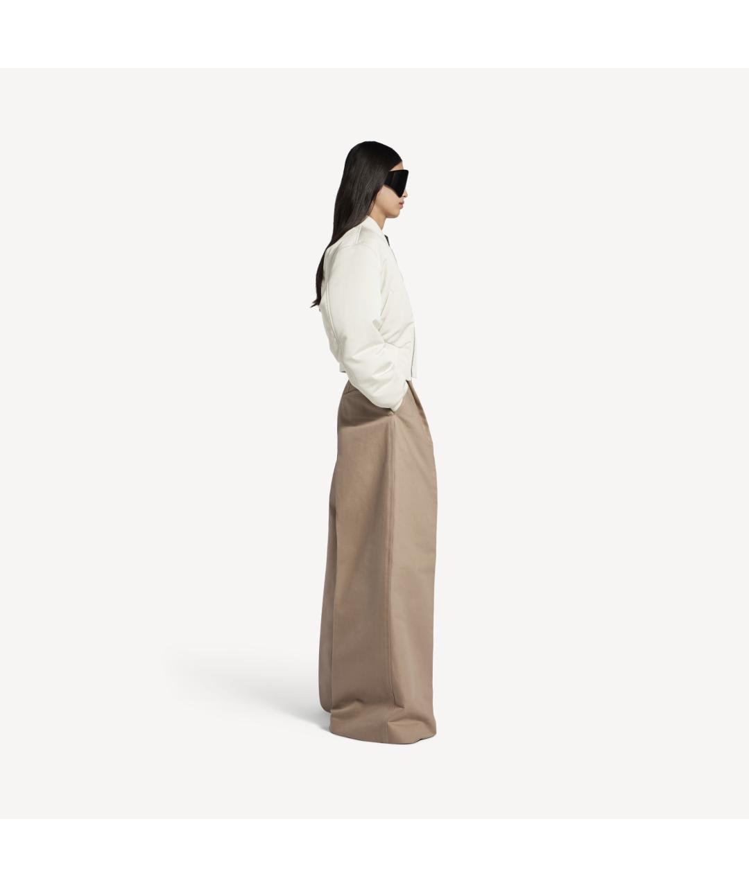 BALENCIAGA Белая полиэстеровая куртка, фото 2