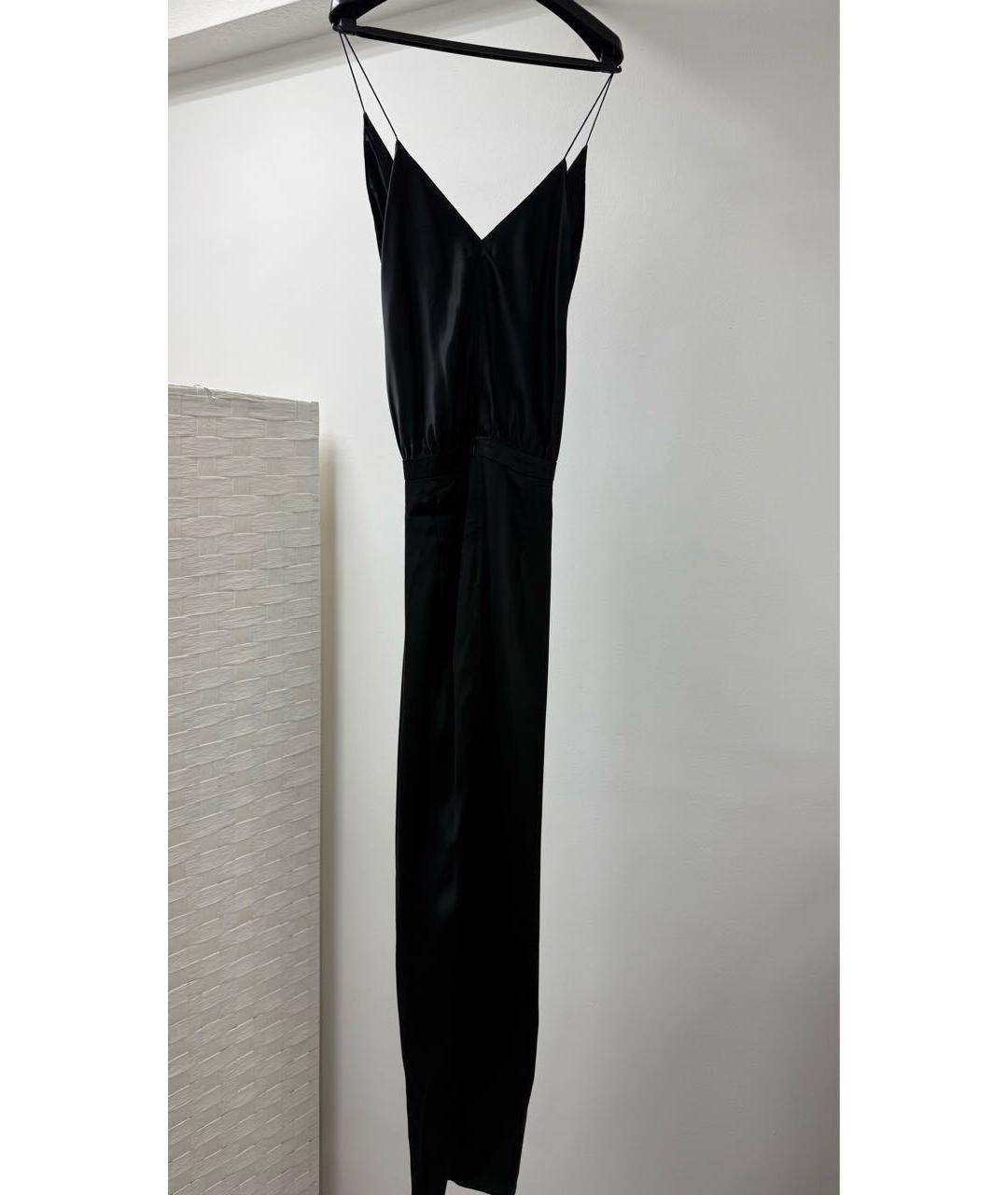 ALEXANDER TEREKHOV Черное вискозное вечернее платье, фото 2