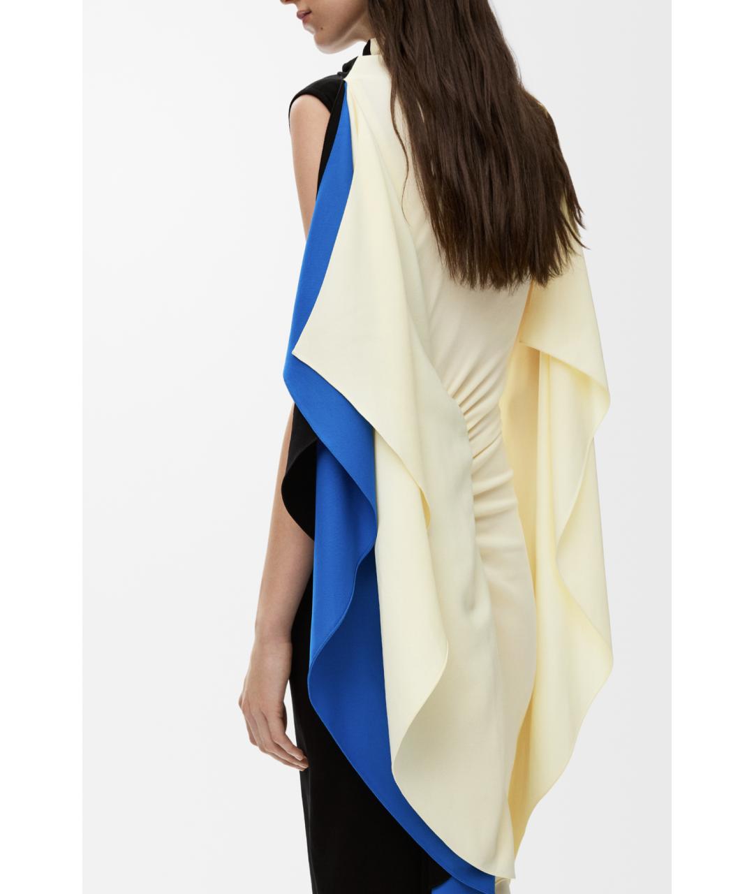 LOEWE Мульти вискозное коктейльное платье, фото 4