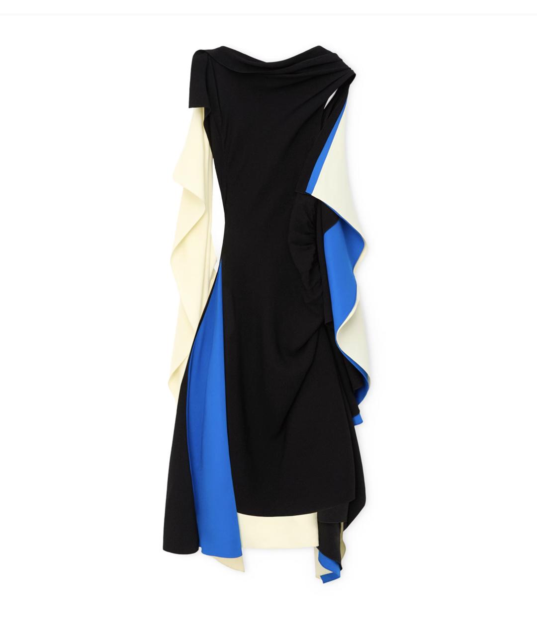 LOEWE Мульти вискозное коктейльное платье, фото 1