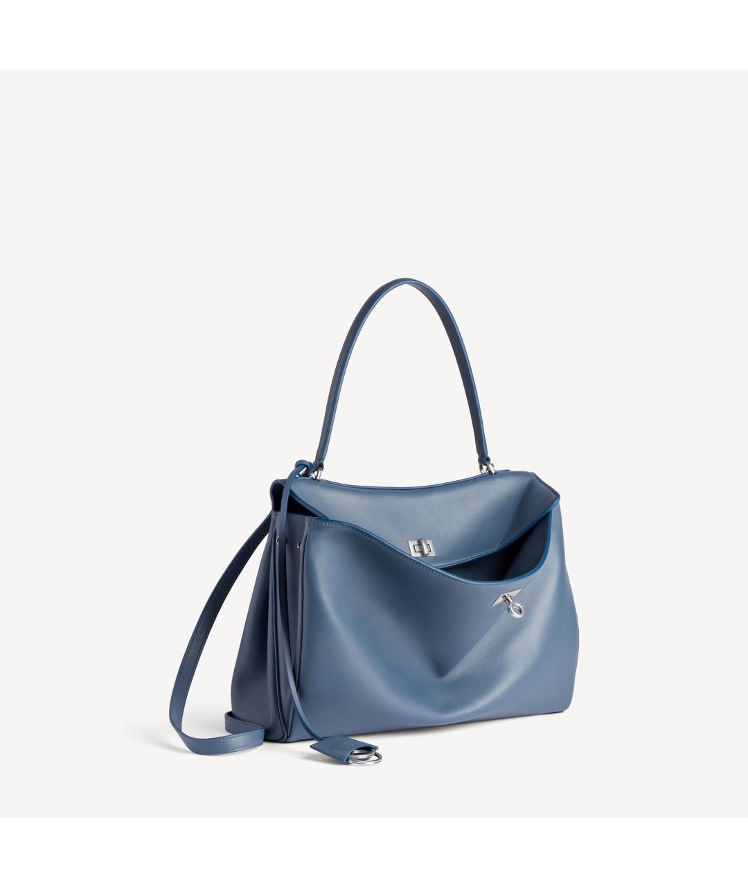 BALENCIAGA Синяя сумка тоут, фото 2