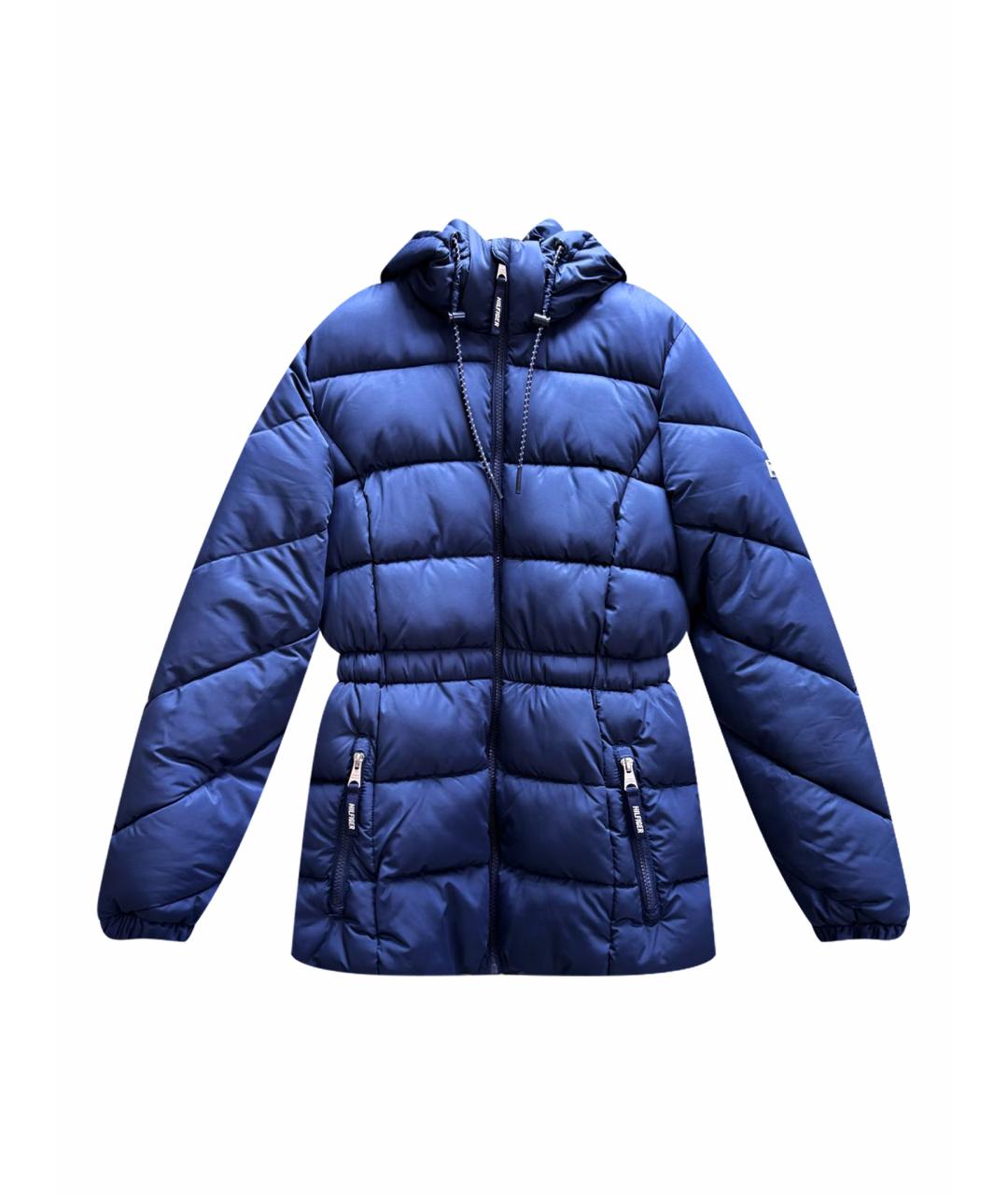 TOMMY HILFIGER Темно-синяя полиэстеровая куртка, фото 1