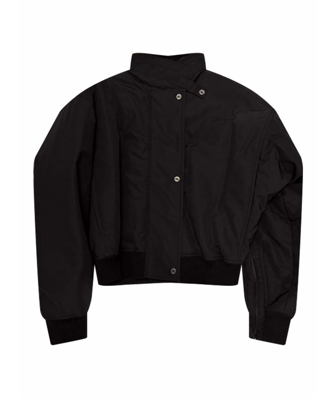 HERMES Черная кожаная куртка, фото 1